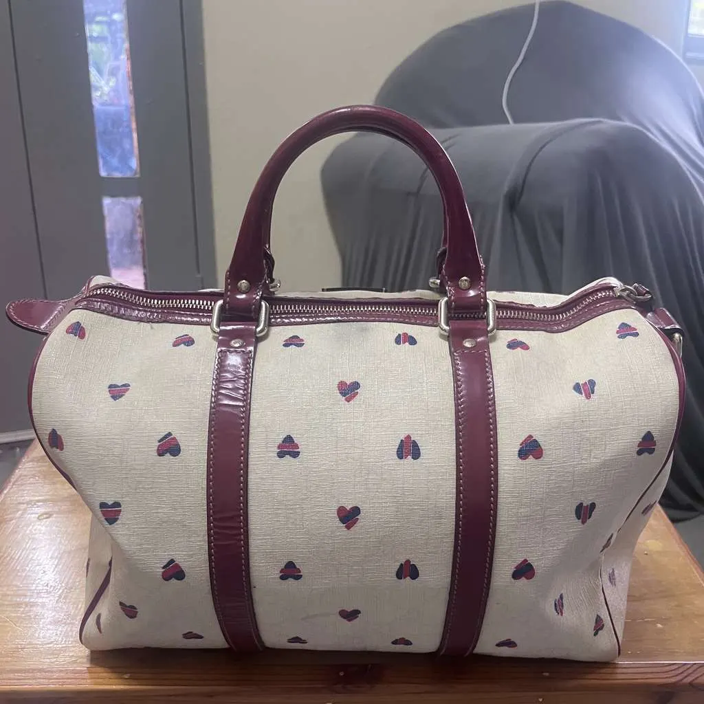 Gucci Heart Joy Boston MultiColor Good - Back View