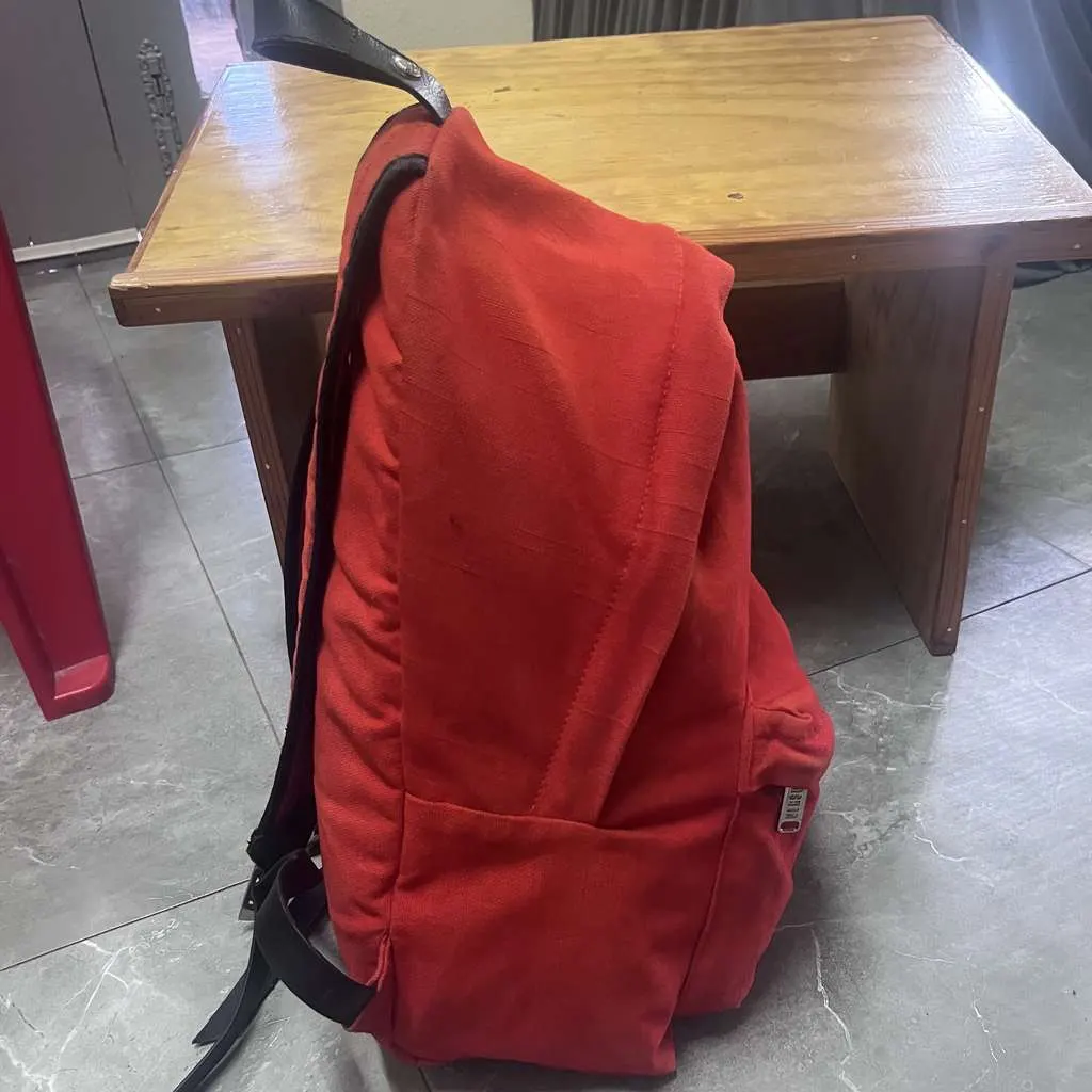 Gianni Versace Versus Versace Backpack Red Very good - Box View