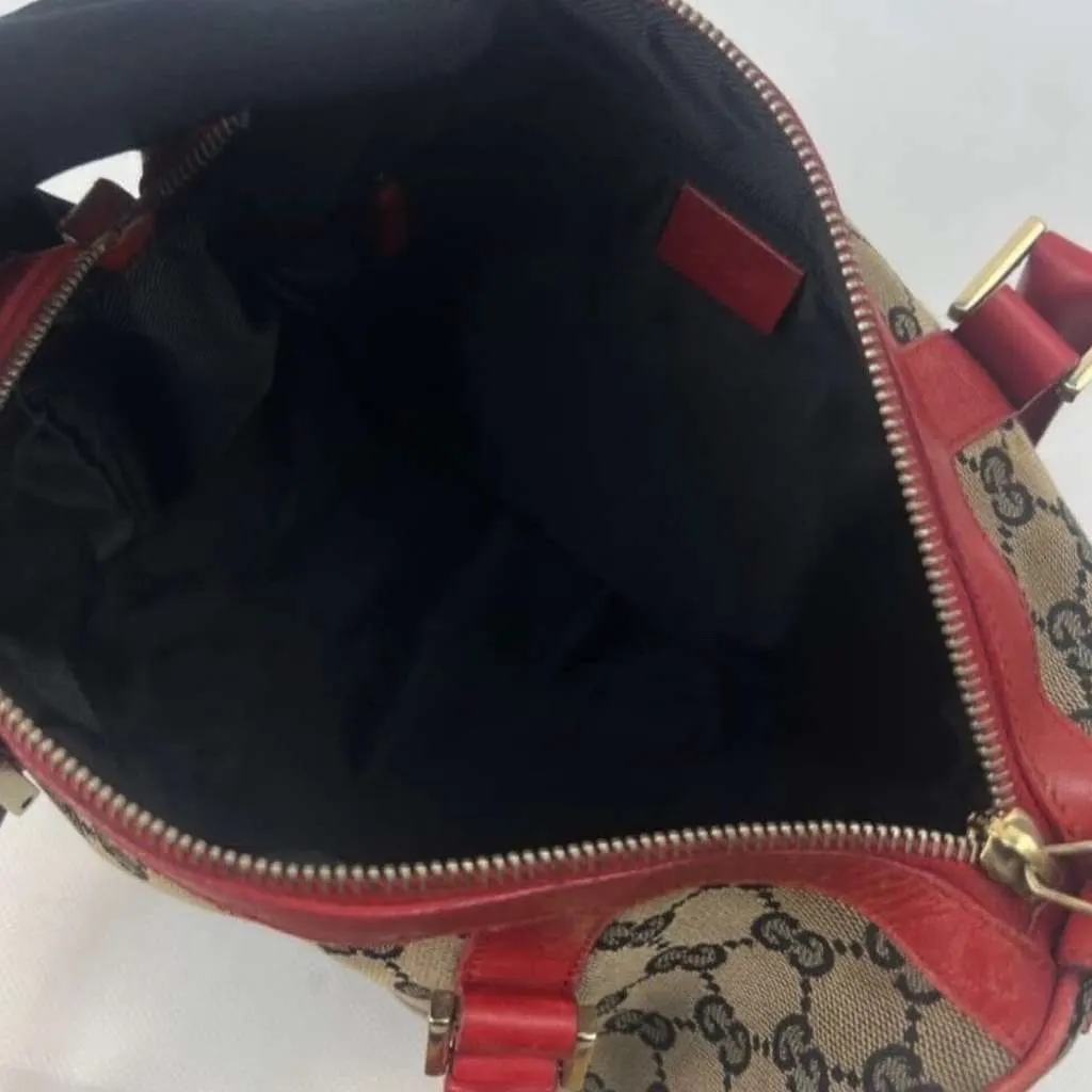 Gucci Boston Brown Very good - Inside View