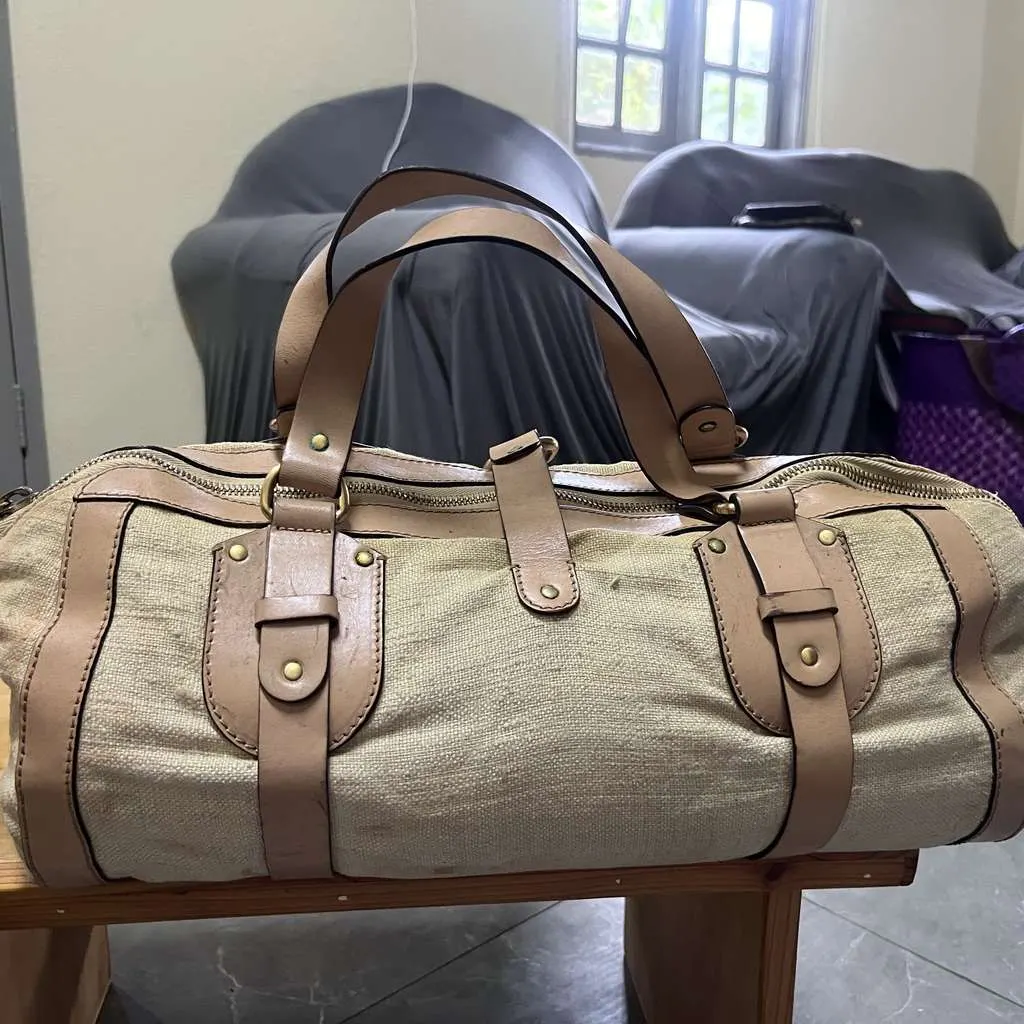 Chloé Kerala Bag Brown Canvas Very good - Back View