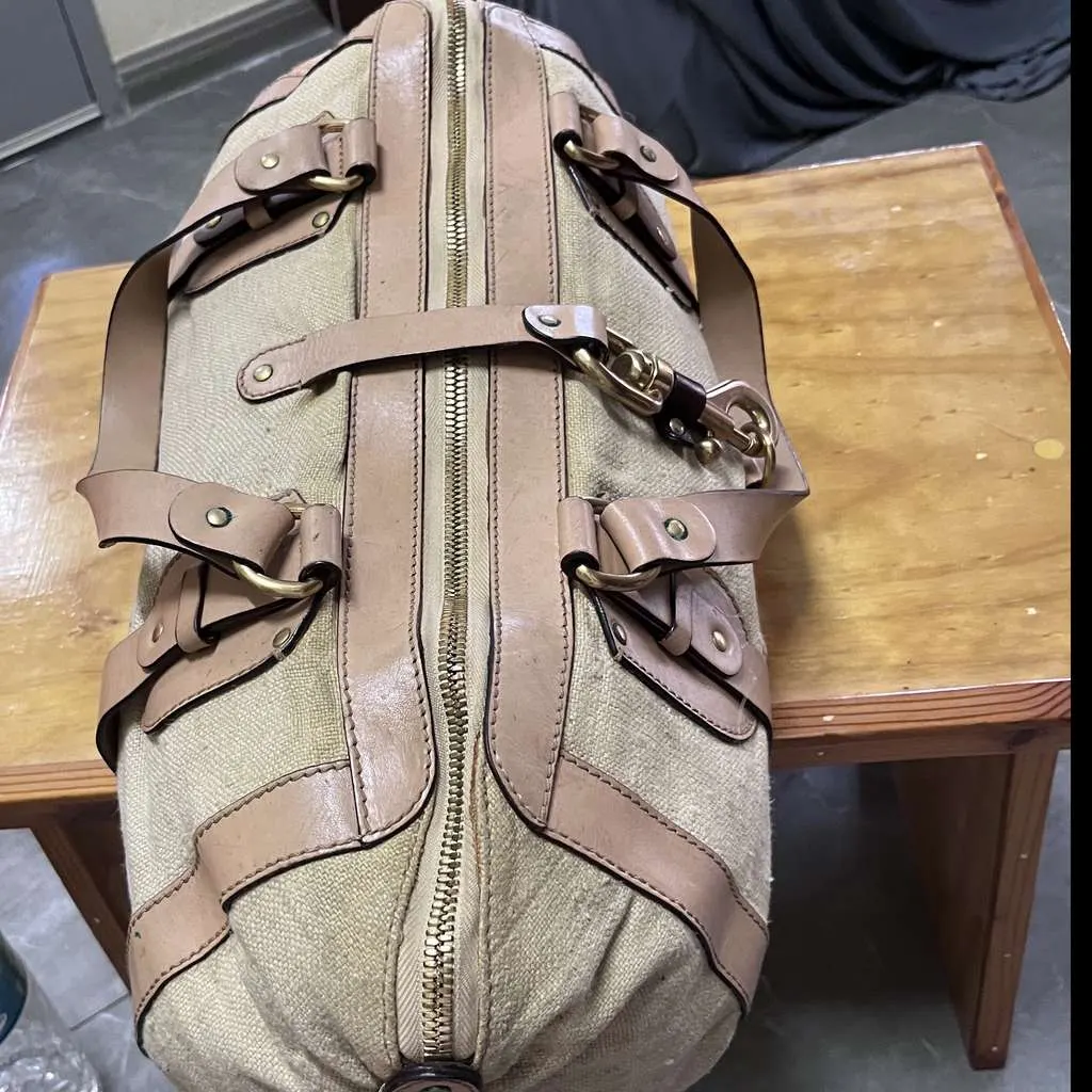 Chloé Kerala Bag Brown Canvas Very good - Box View