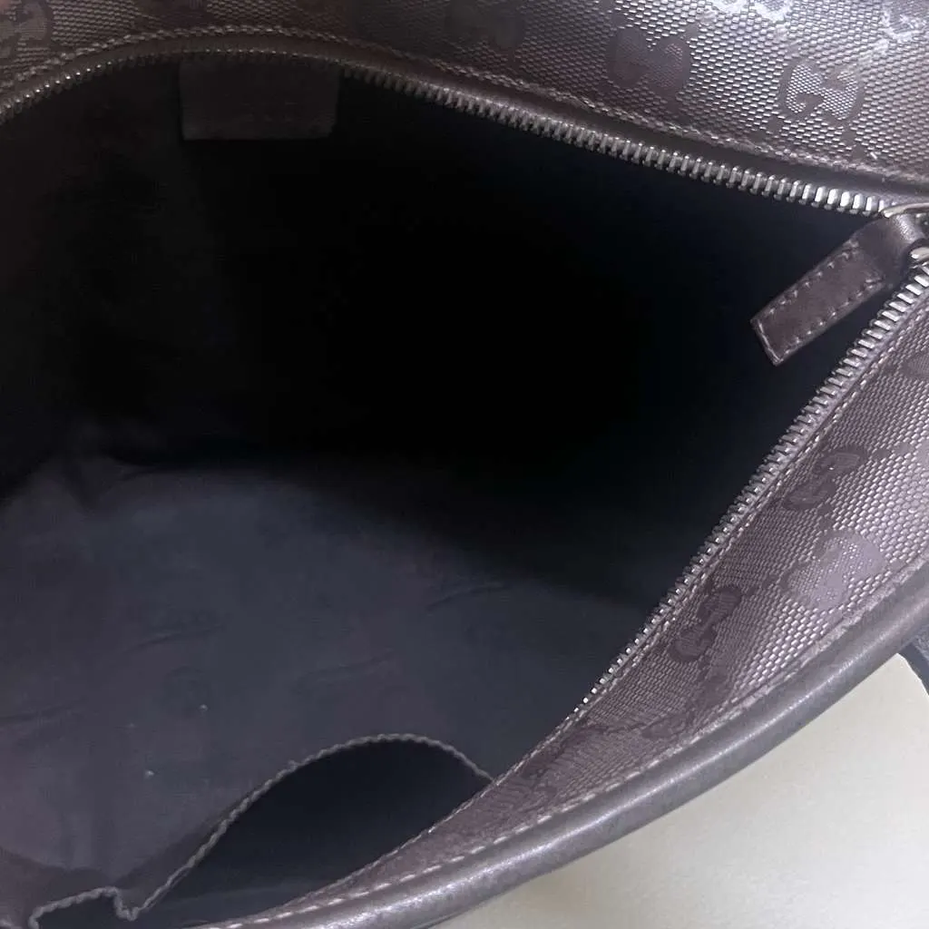 Gucci Imprime Brown Very good - Model View