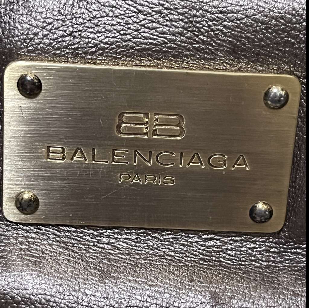Balenciaga Vintage Metallic Tote Bag - 4