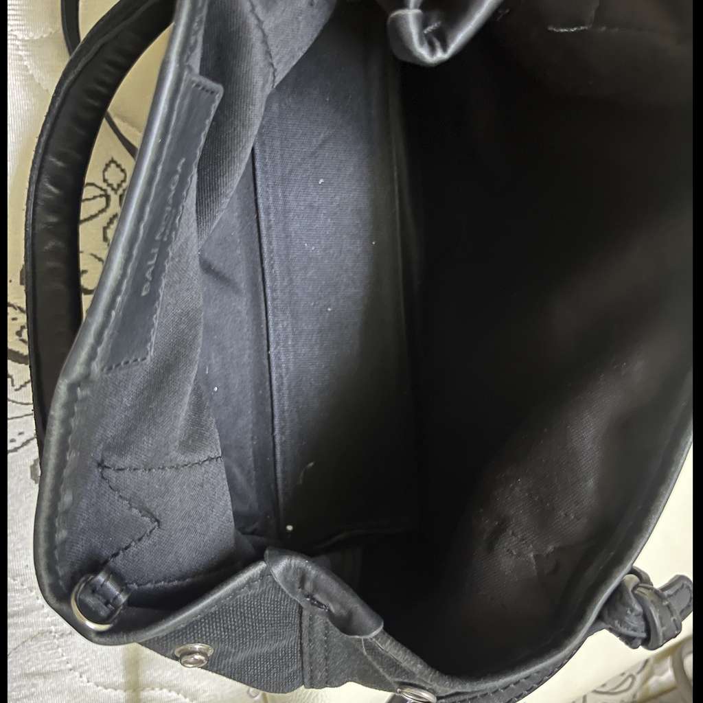 Balenciaga Navy Cabas - 4