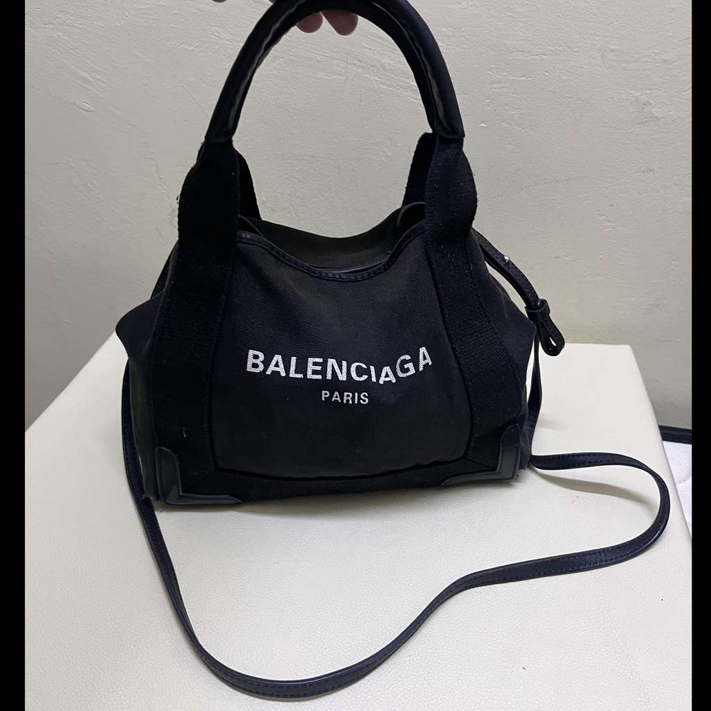 Balenciaga Navy Cabas - 5