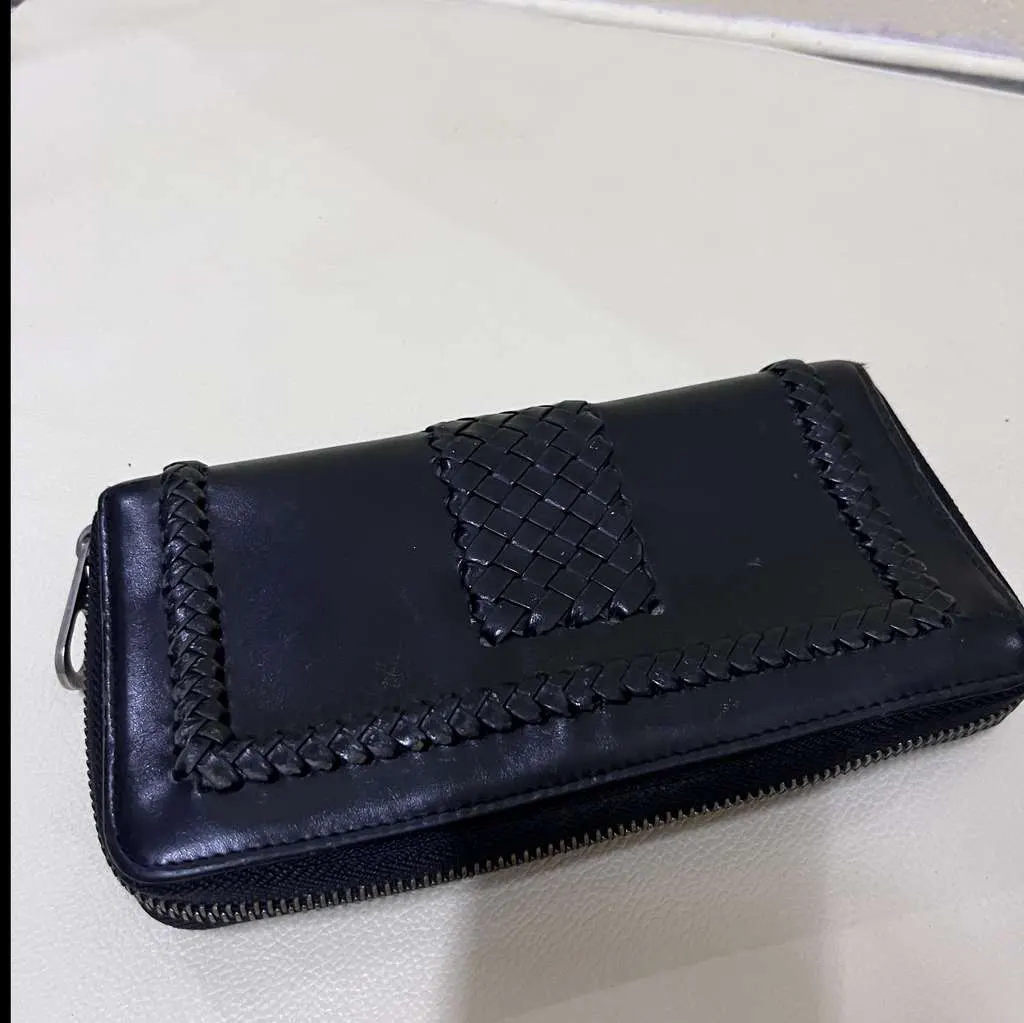 Bottega Veneta Intrecciato Brown Leather Very good - Back View
