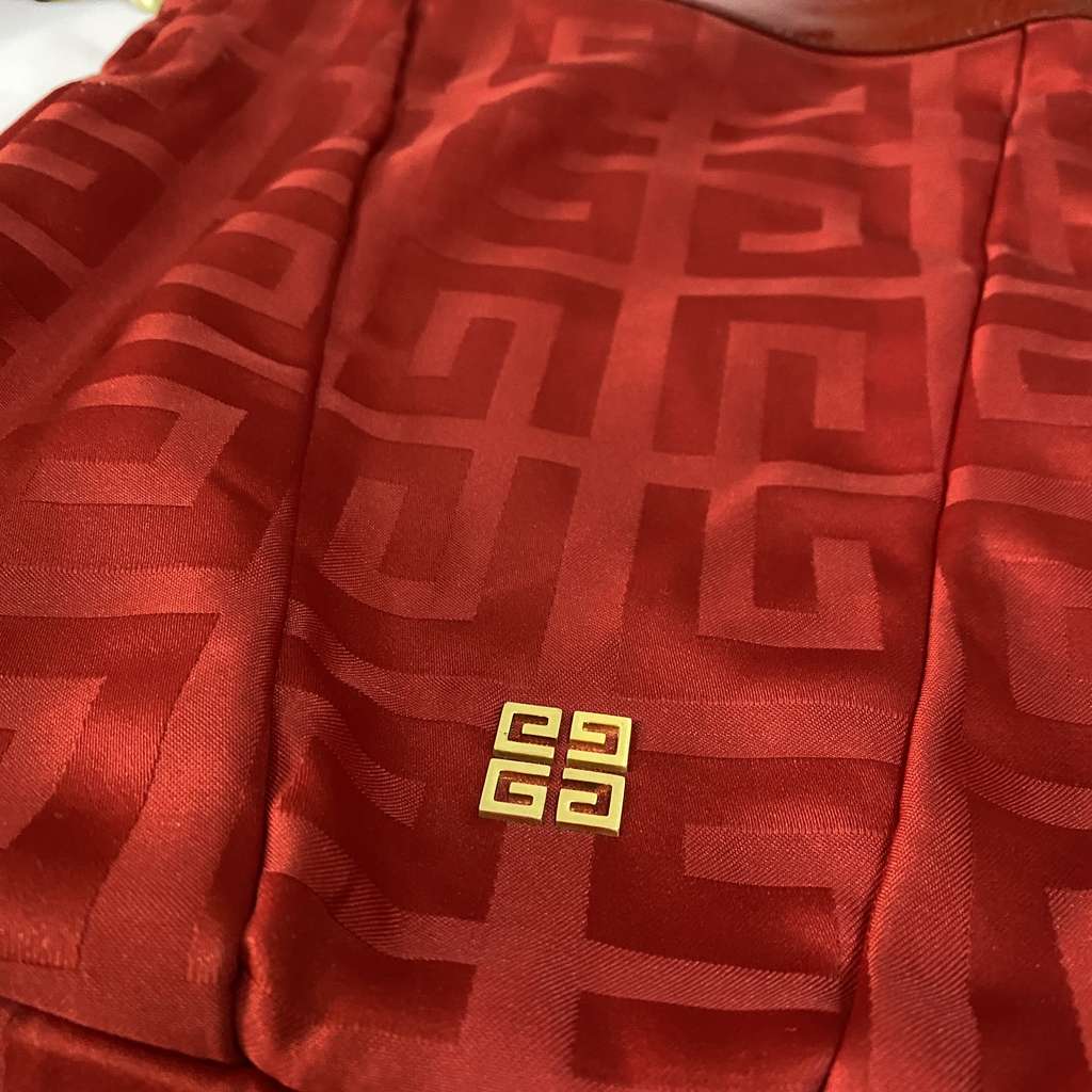 Givenchy Red Signature Fabric Top - 2