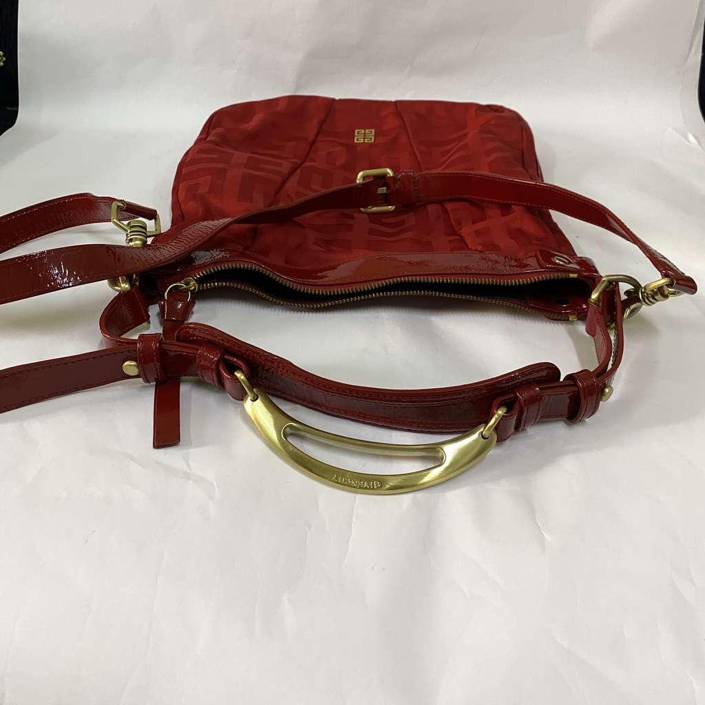 Givenchy Red Signature Fabric Top - 5