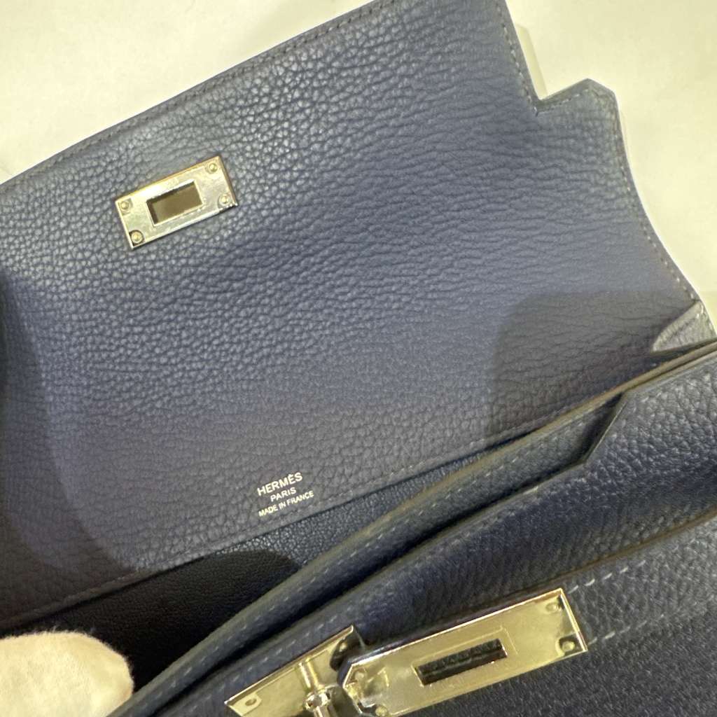 Hermès Hermes Kelly Depeche Blue - 5