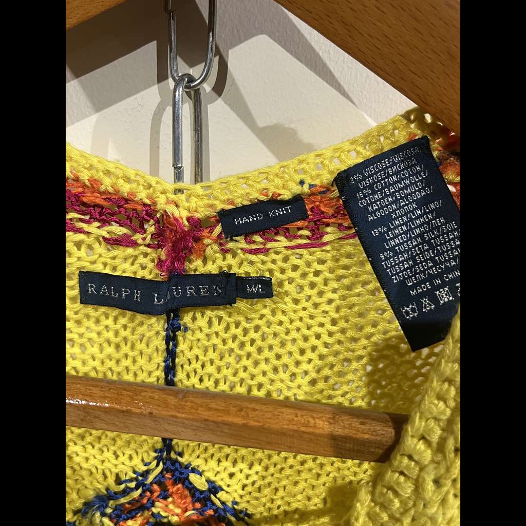 Ralph Lauren Silk Blend Wrap Pancho - 4