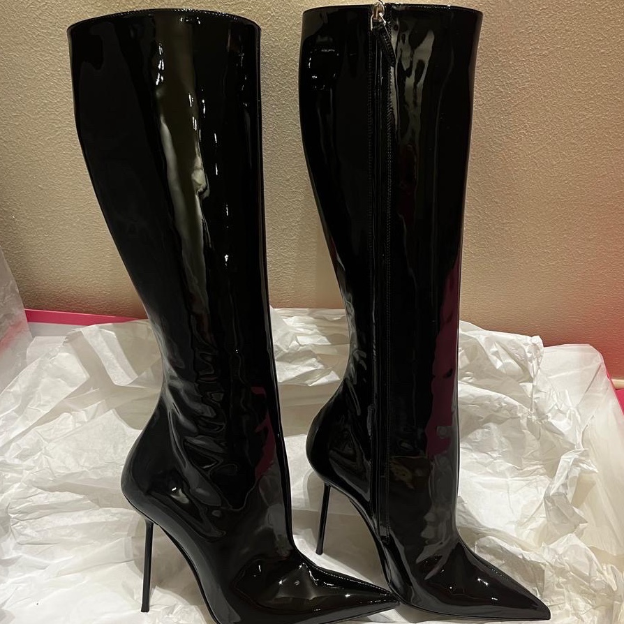 Paris Texas Black Lidia 105 Boots - 3