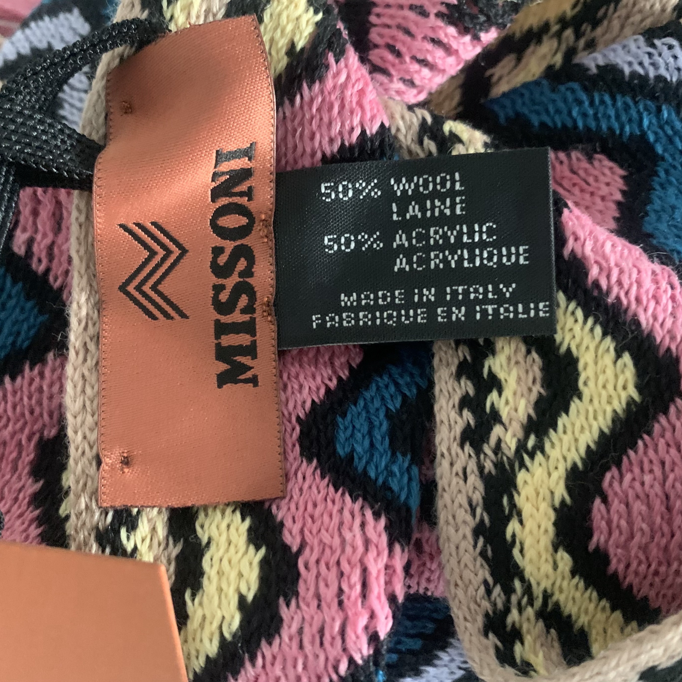 Missoni Multicolour Chevron Poncho - 2