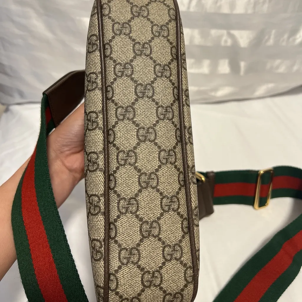 Gucci Ophidia Small Handbag Brown Canvas Very good - Inside View