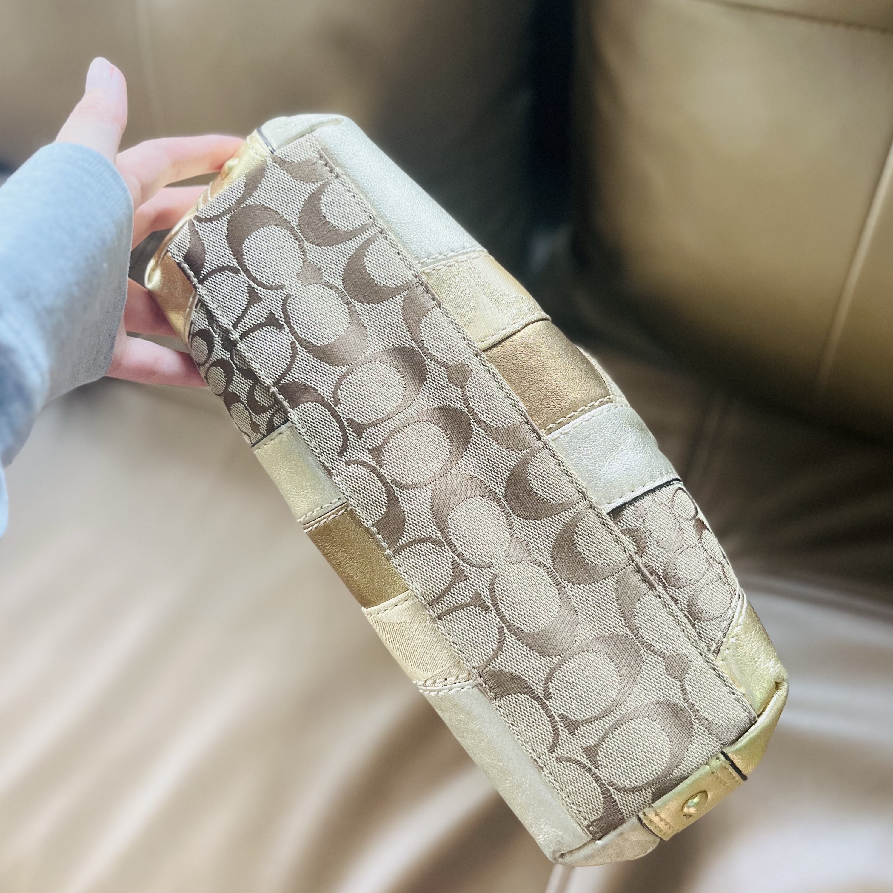 Coach Carly Patchwork Vintage Handbag - 3