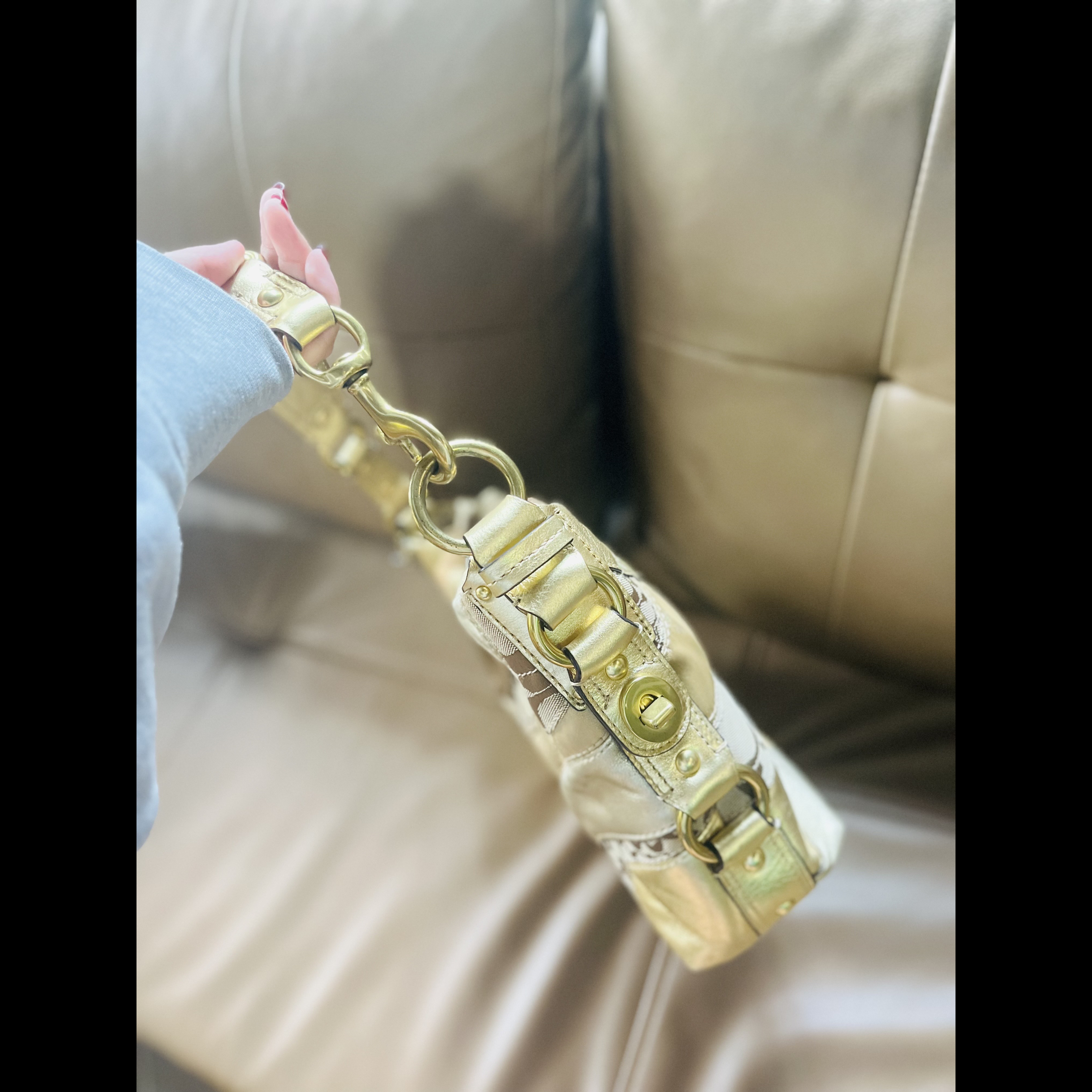 Coach Carly Patchwork Vintage Handbag - 5