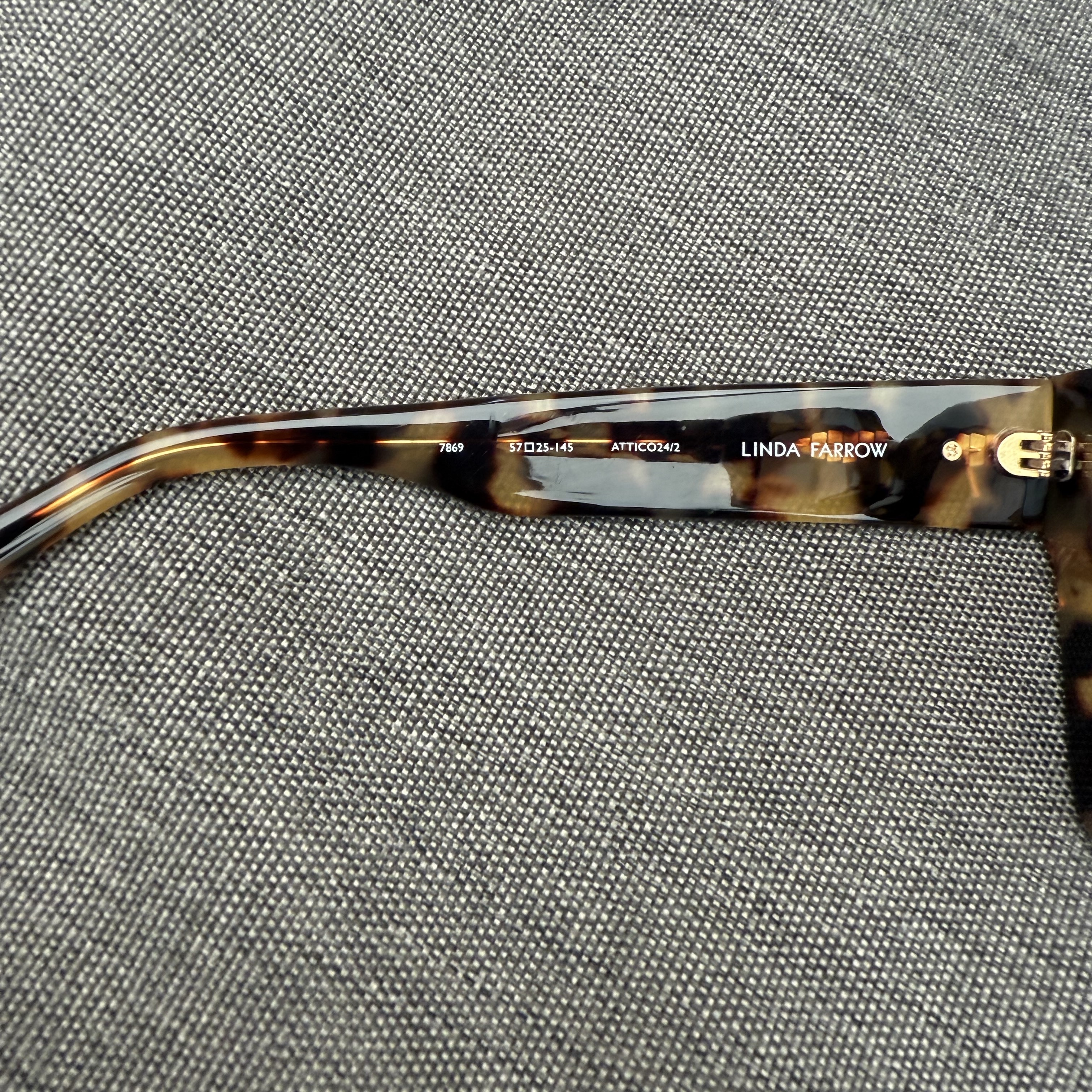 Linda Farrow Attico Tortoise Shell Sunglasses - 2