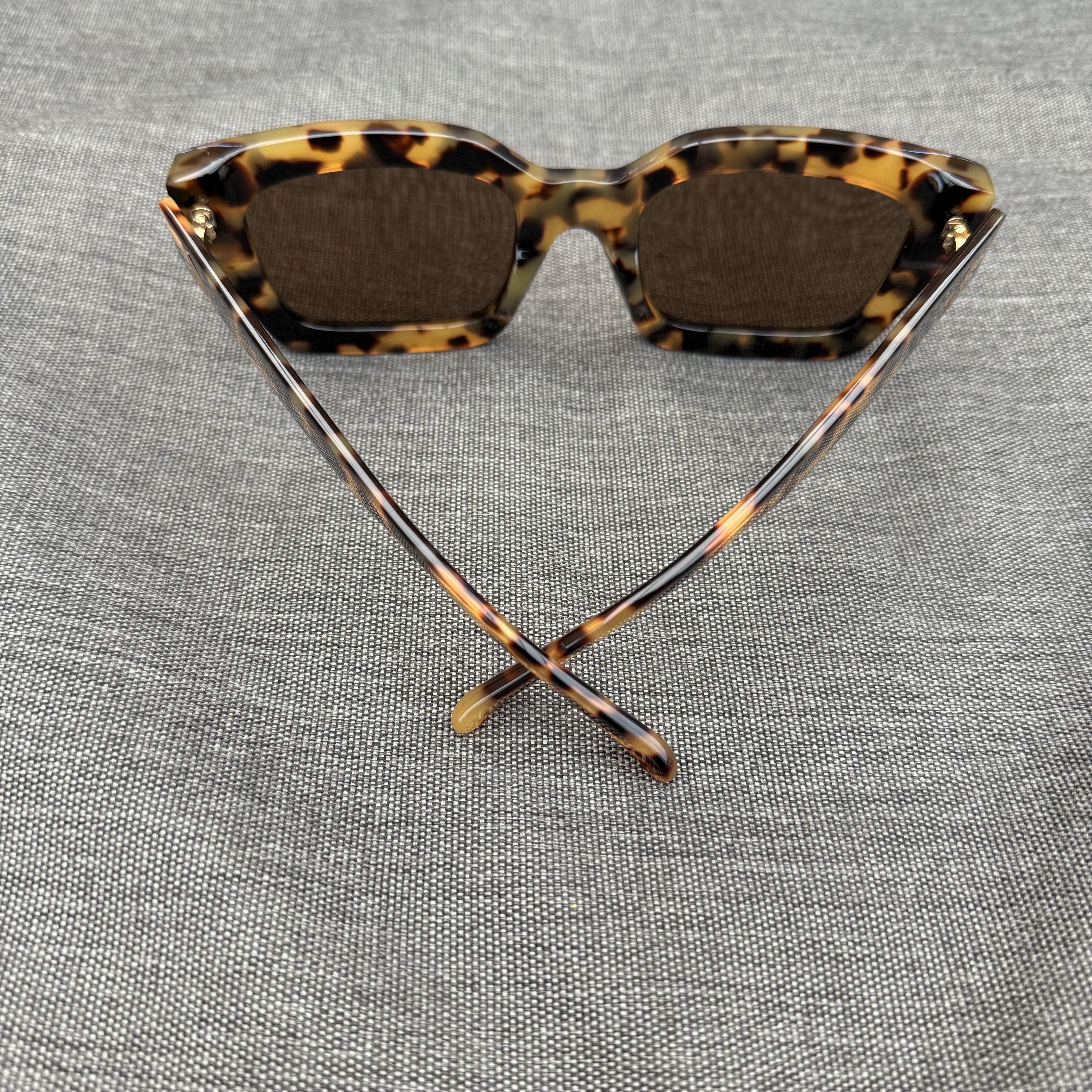 Linda Farrow Attico Tortoise Shell Sunglasses - 4