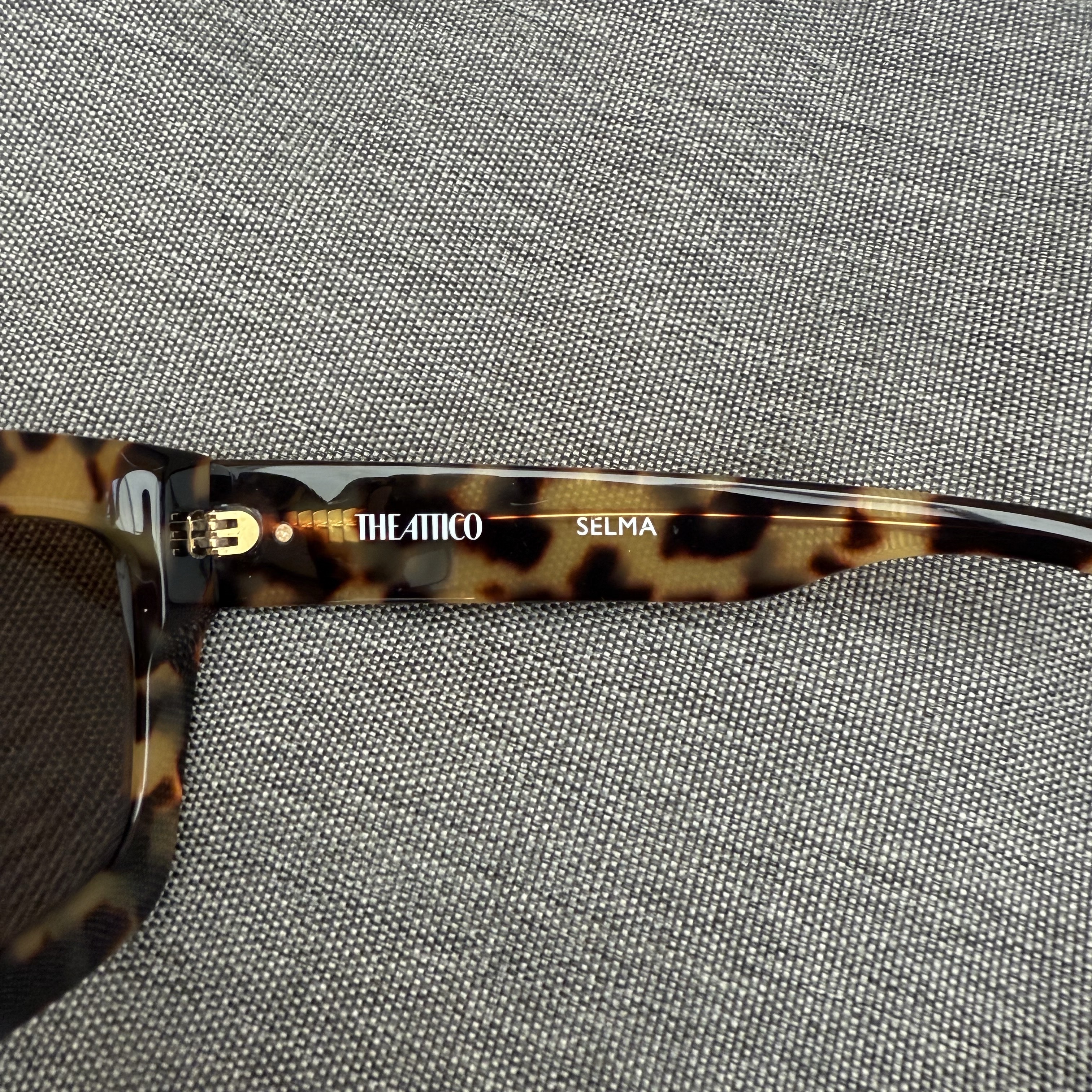 Linda Farrow Attico Tortoise Shell Sunglasses - 5