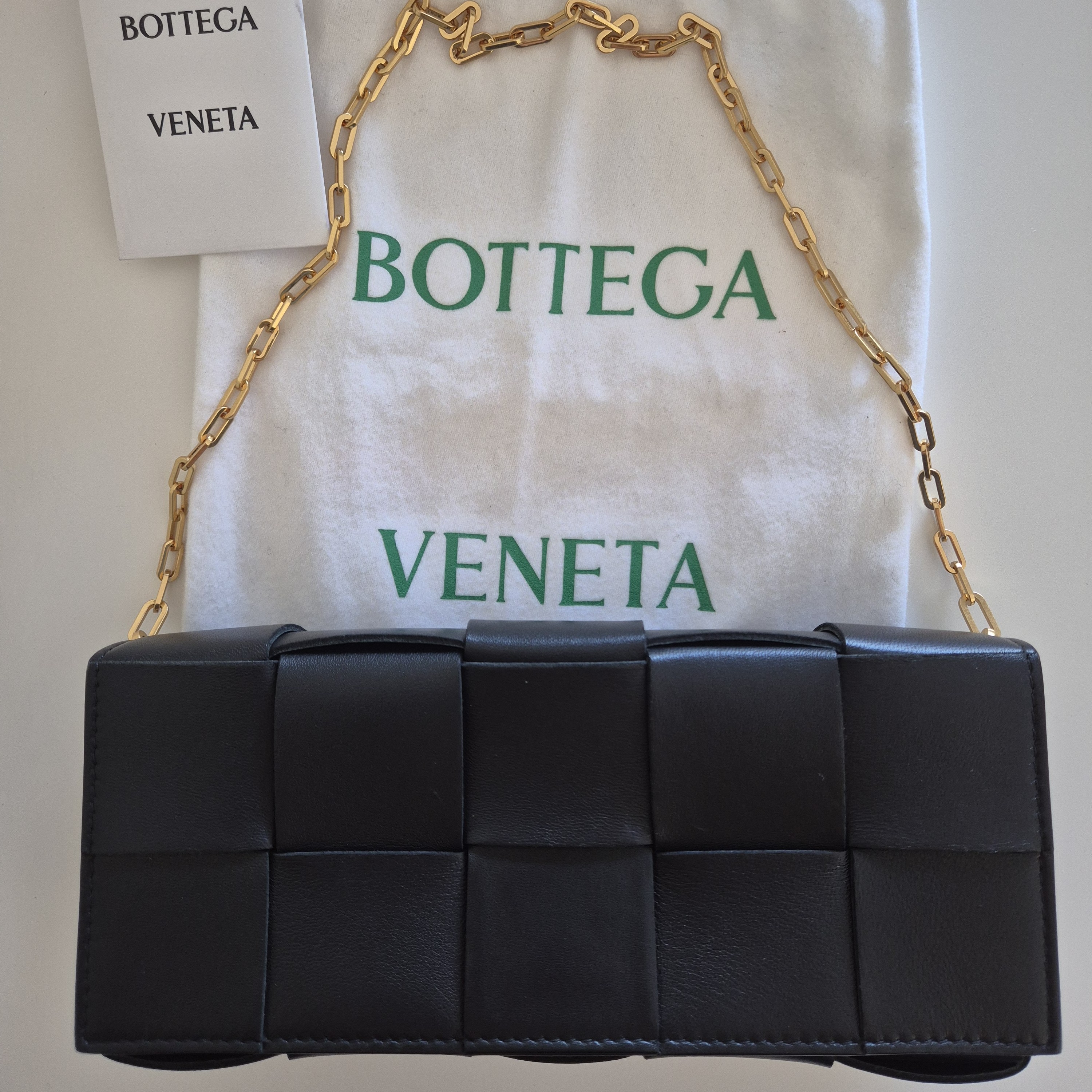 Bottega Veneta Brick Cassette Leather Handbag - 5