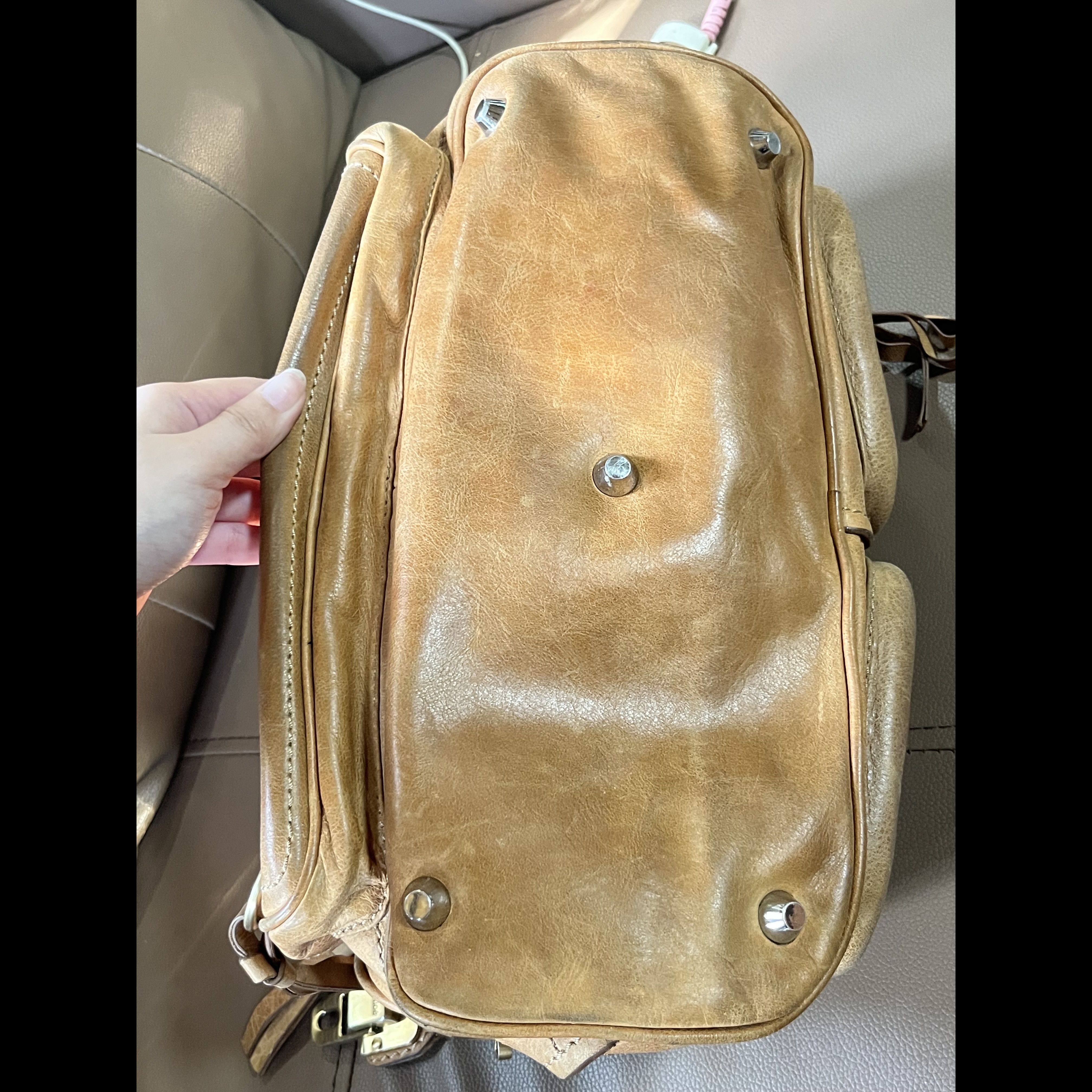 Chloé Betty Handbag Camel Color - 3