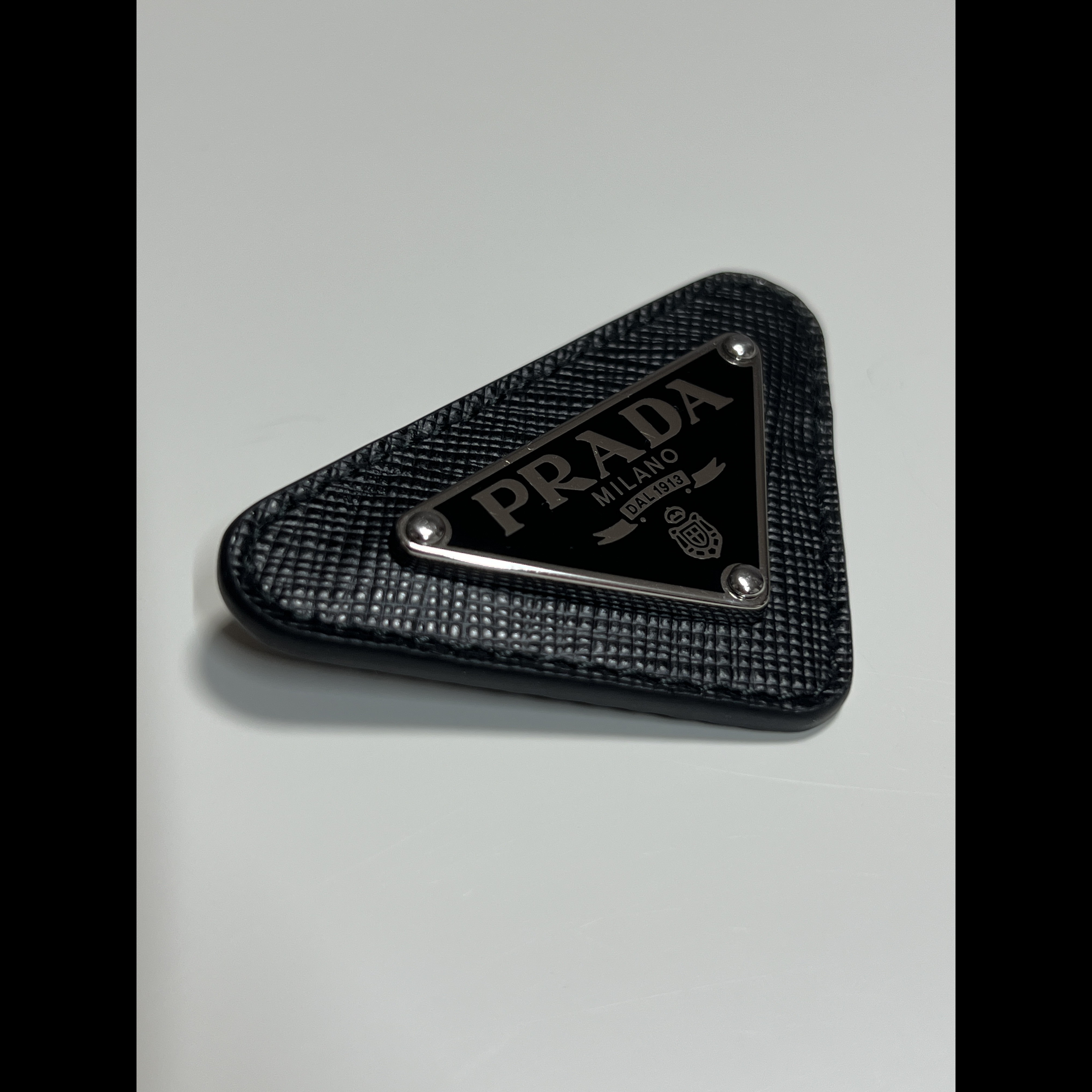 Prada Prada Saffiano Leather Brooch - 2