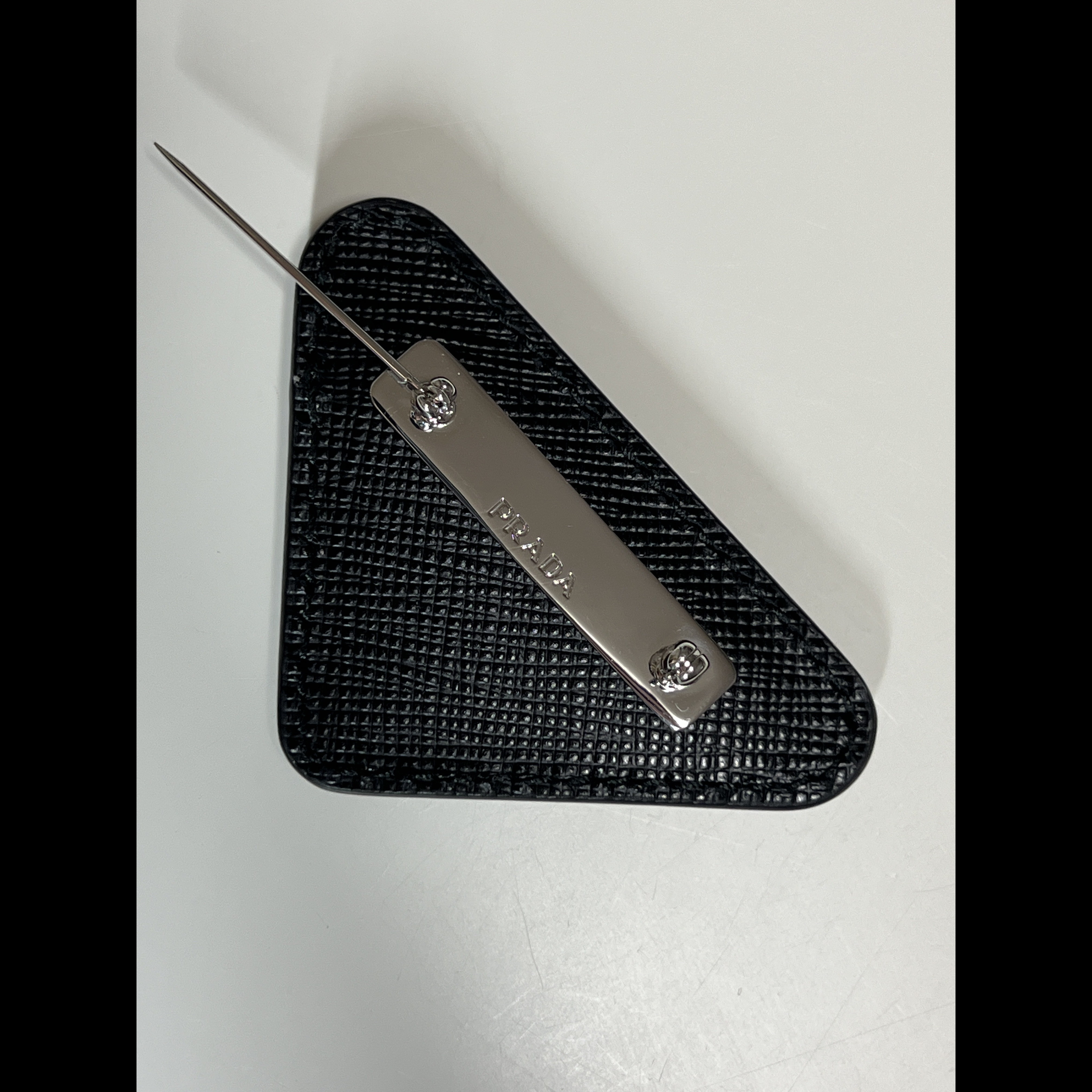 Prada Prada Saffiano Leather Brooch - 3