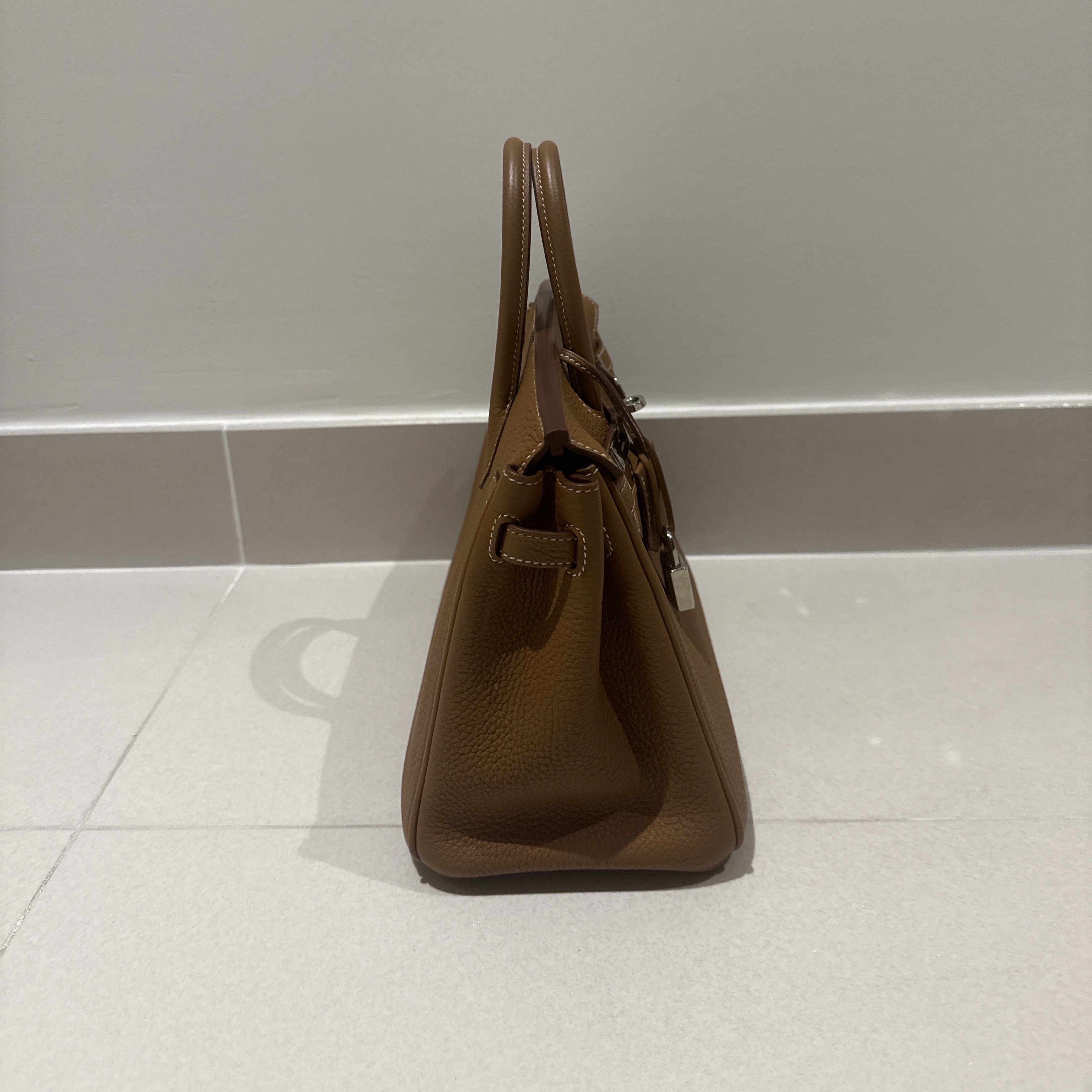 Hermès Birkin 25 Brown Leather Very good condition - Inside View