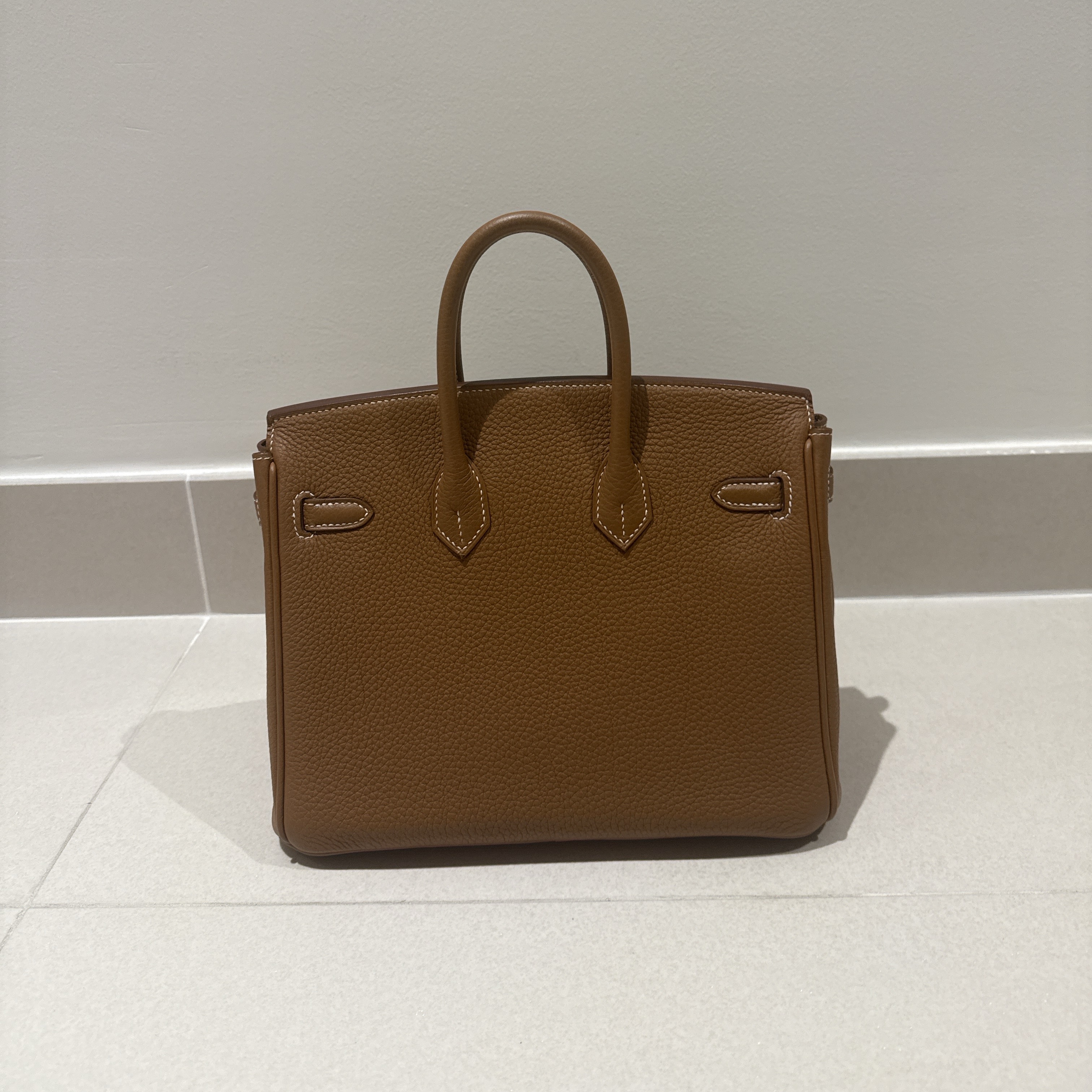 Hermès Birkin 25 Brown Leather Very good condition - Model View