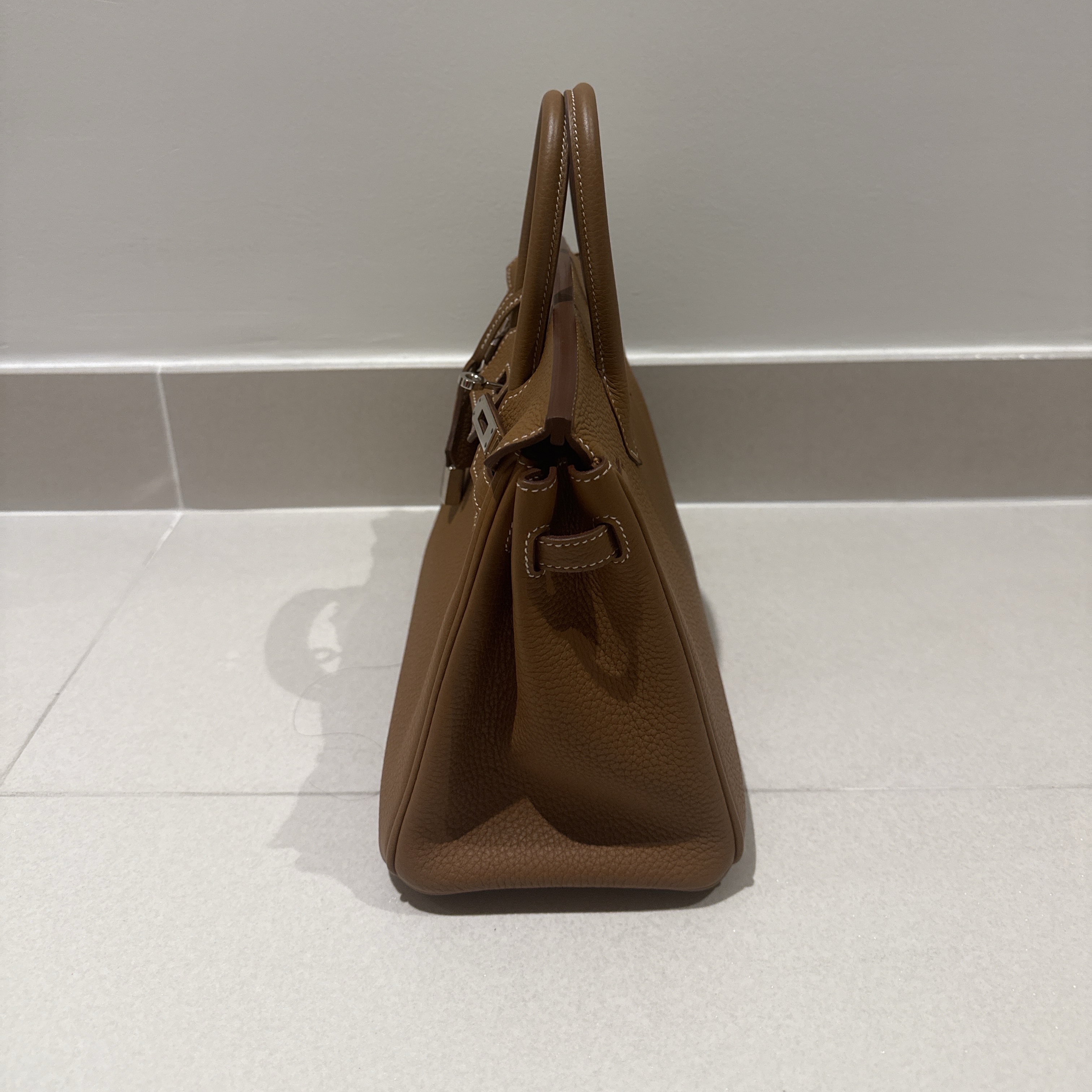 Hermès Birkin 25 Brown Leather Very good condition - Box View