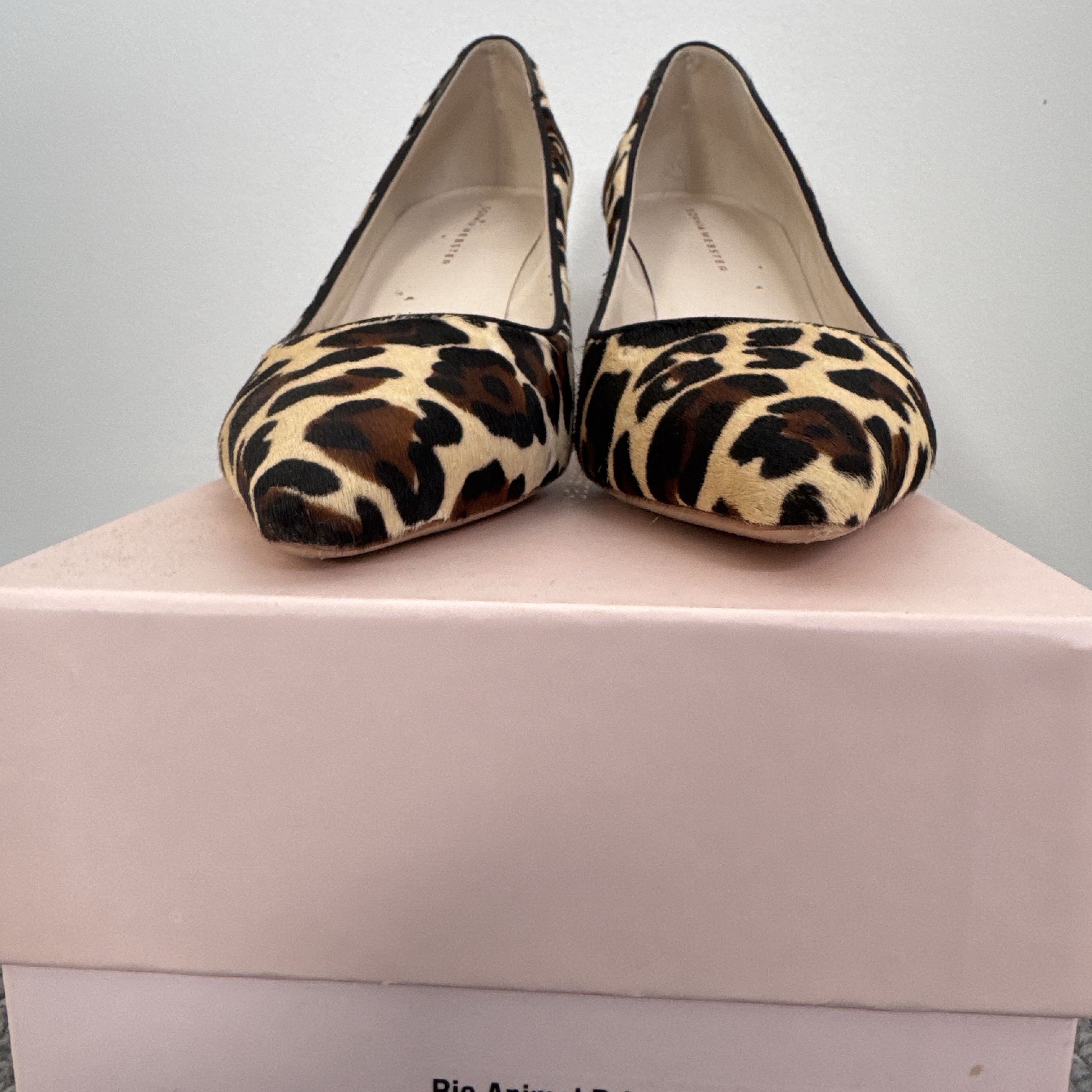 Sophia Webster Mid Pump Shoes Brown Leather Very good condition - Model View