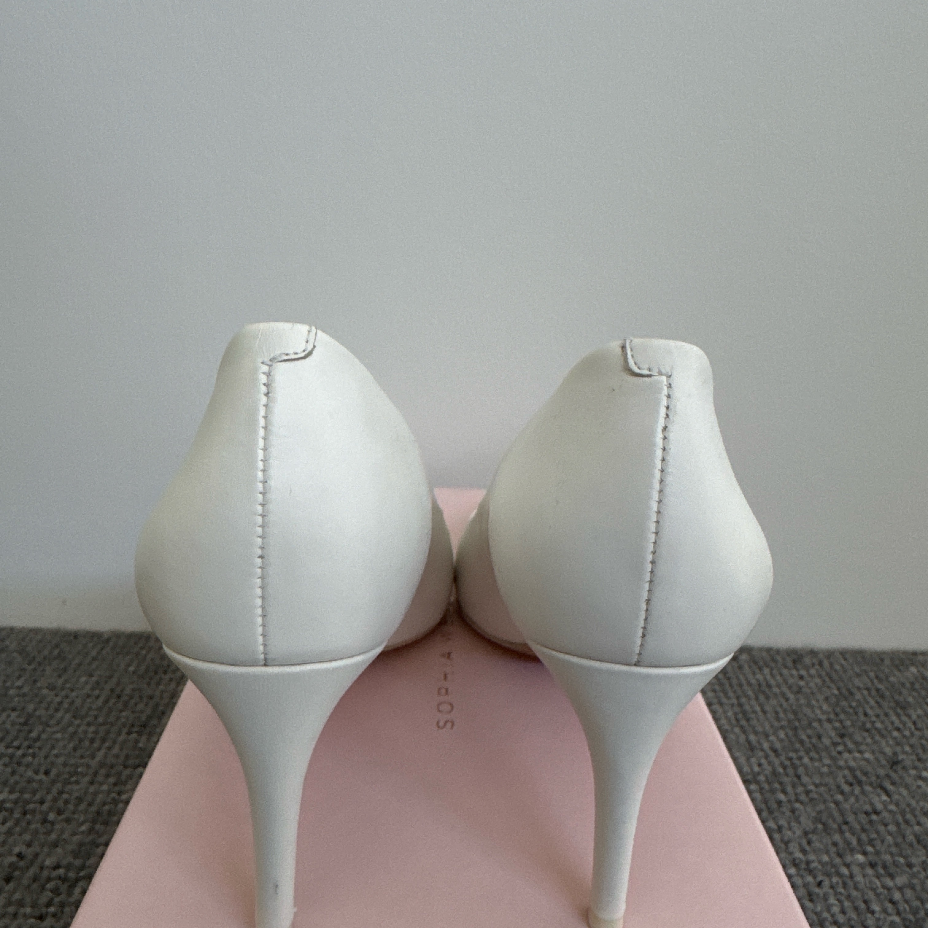 Sophia Webster White leather Shoes White Leather Very good condition - Back View