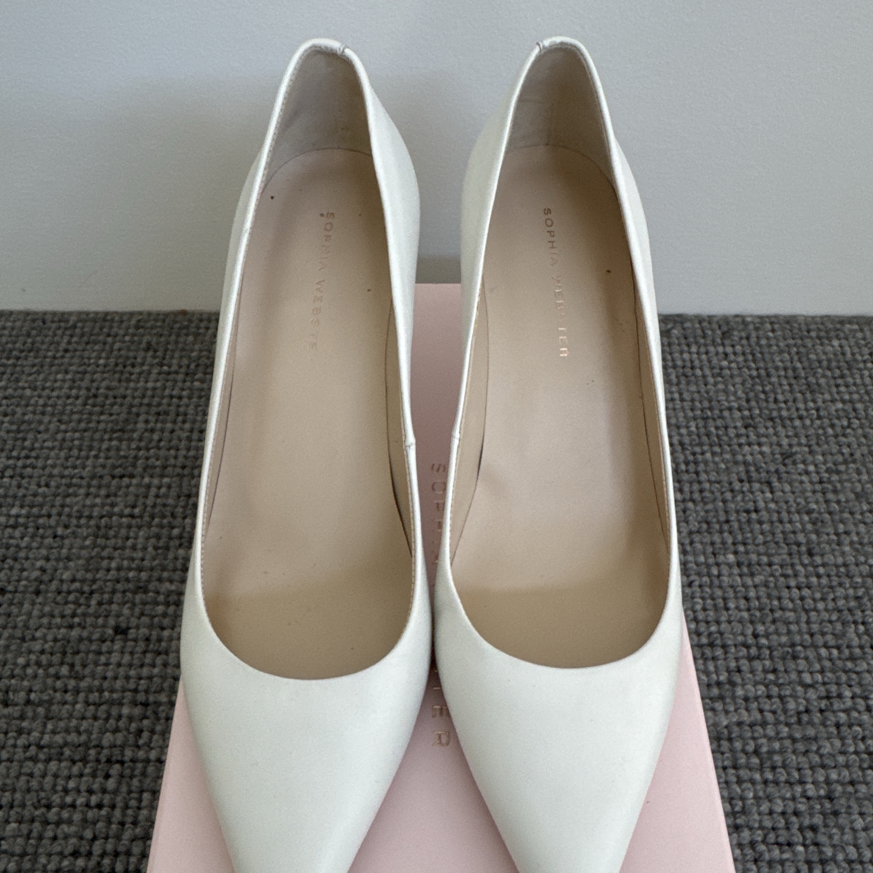 Sophia Webster White leather Shoes White Leather Very good condition - Inside View