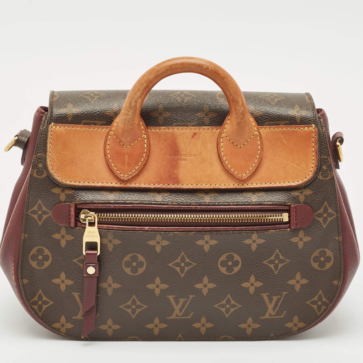 Louis Vuitton Eden burgundy MM Monogram Burgundy Canvas Fair condition - Back View