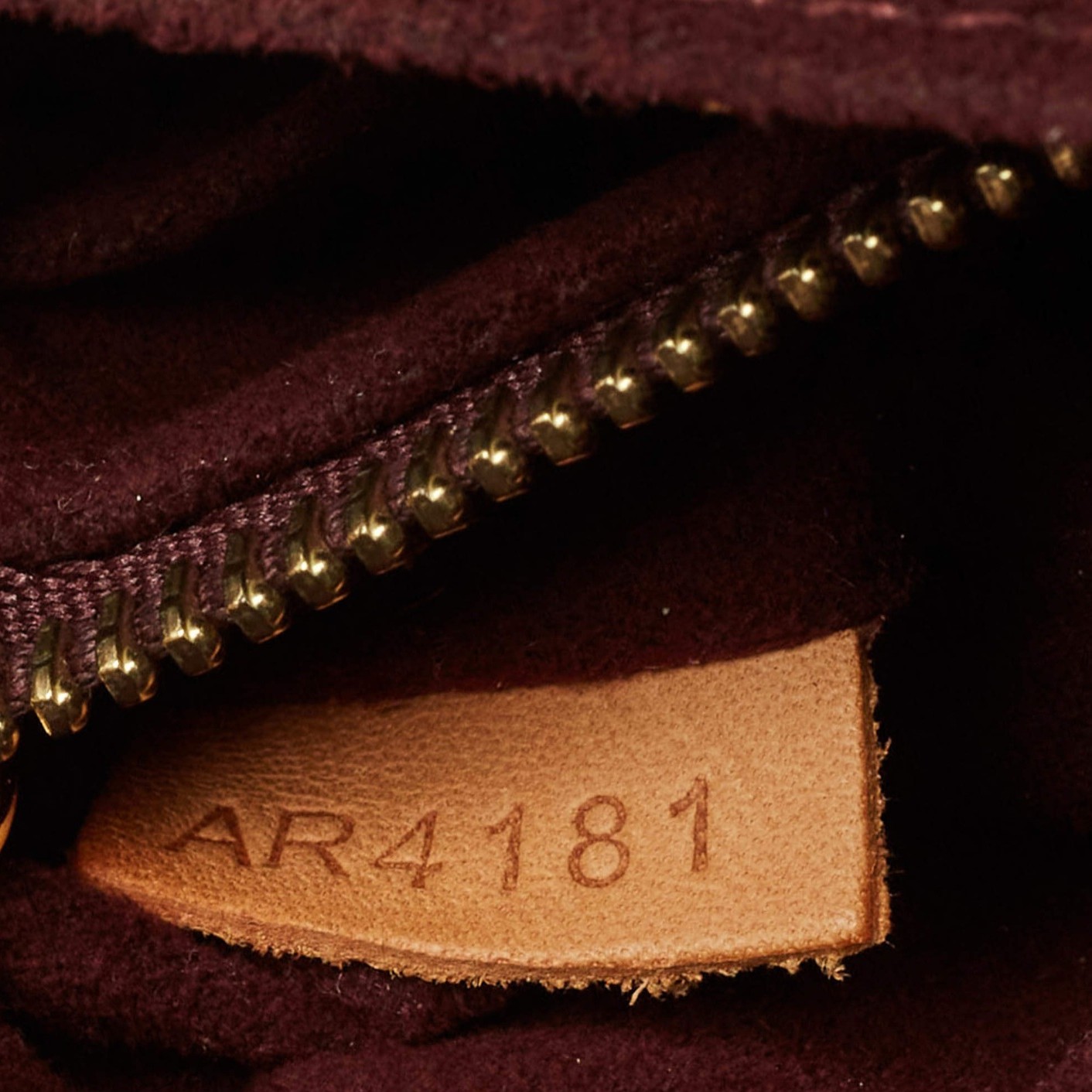 Louis Vuitton Eden burgundy MM Monogram Burgundy Canvas Fair condition - Model View