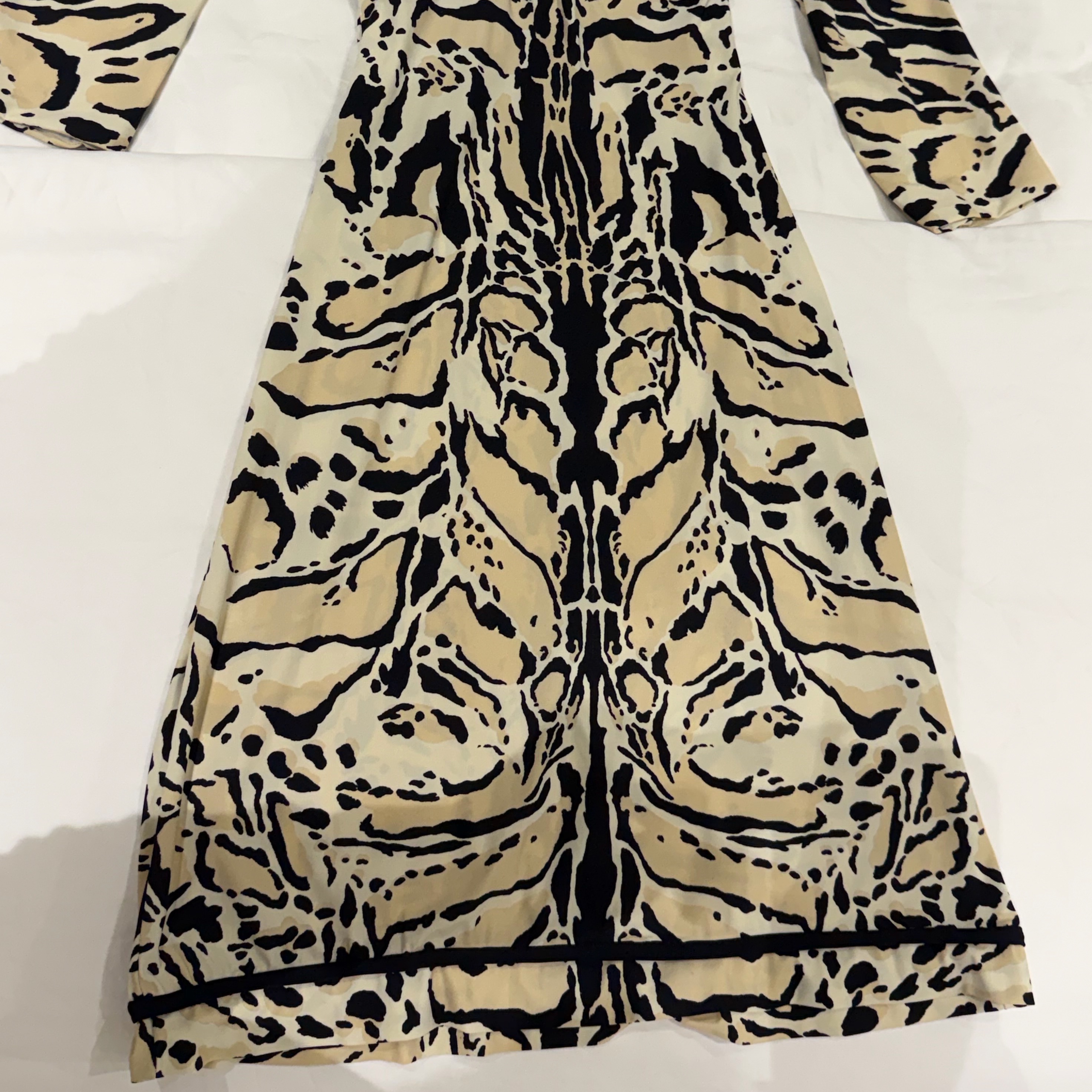 Roberto Cavalli Short Dress MultiColor Polyester Good condition - Back View