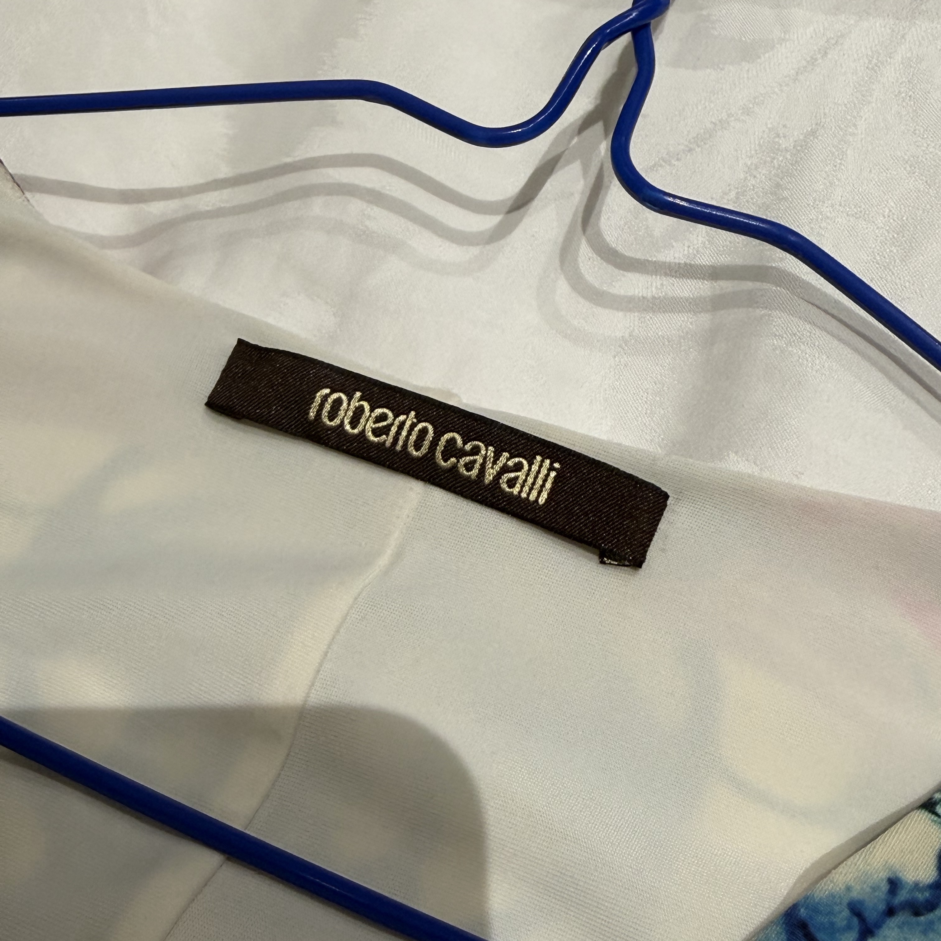 Roberto Cavalli Stretch Mini Dress MultiColor Viscose Good condition - Inside View