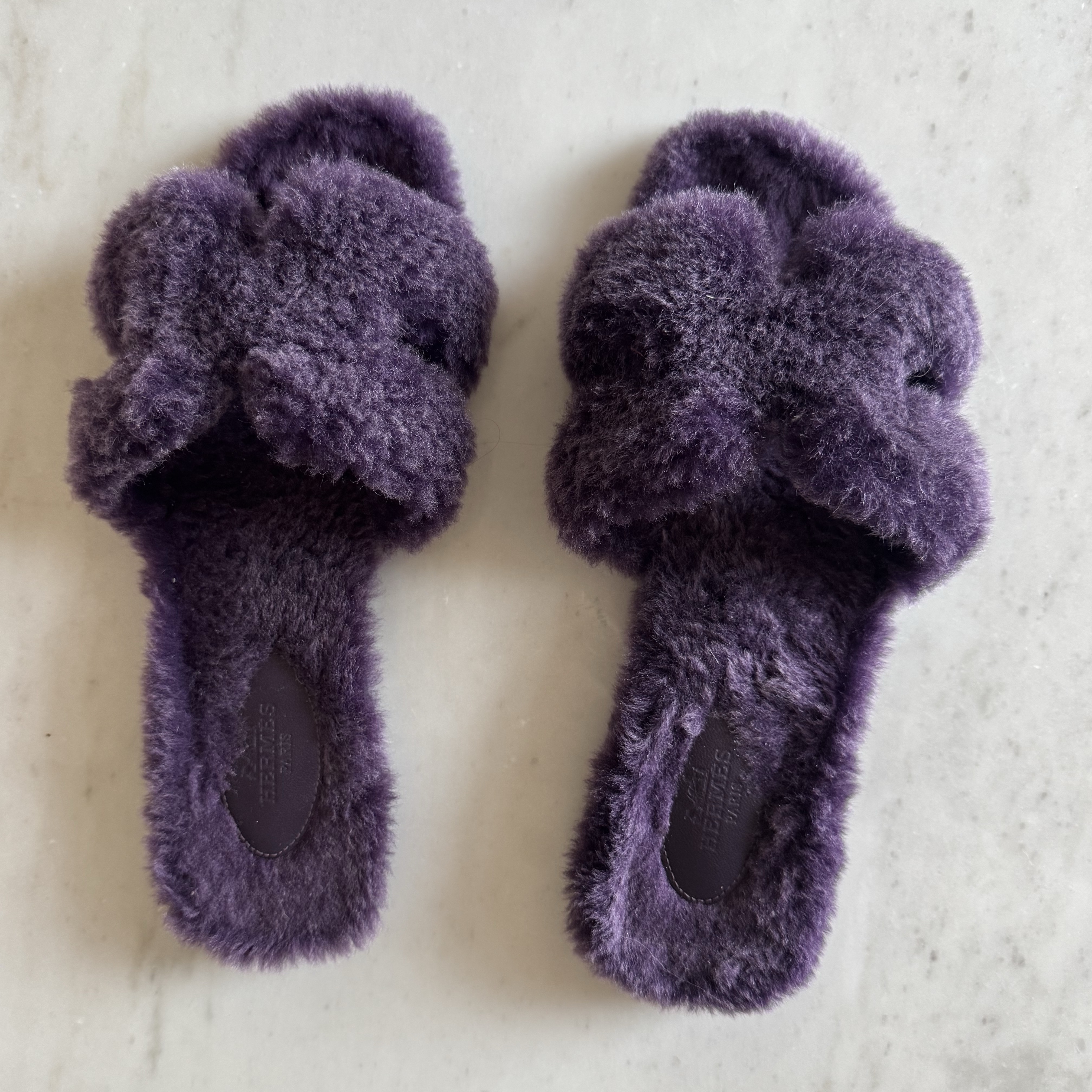 Hermès Oran Purple Never worn - Back View