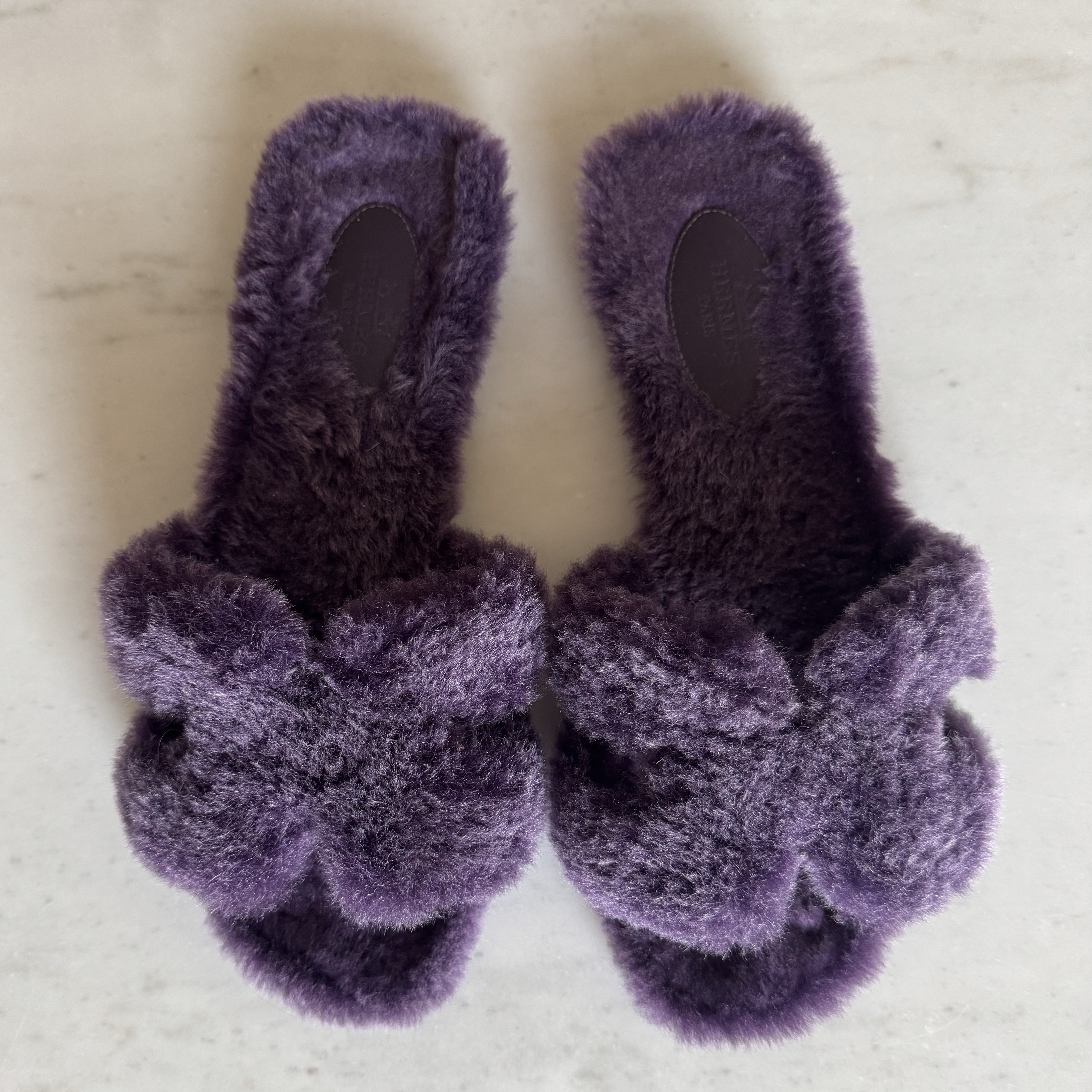 Hermès Oran Purple Never worn - Inside View