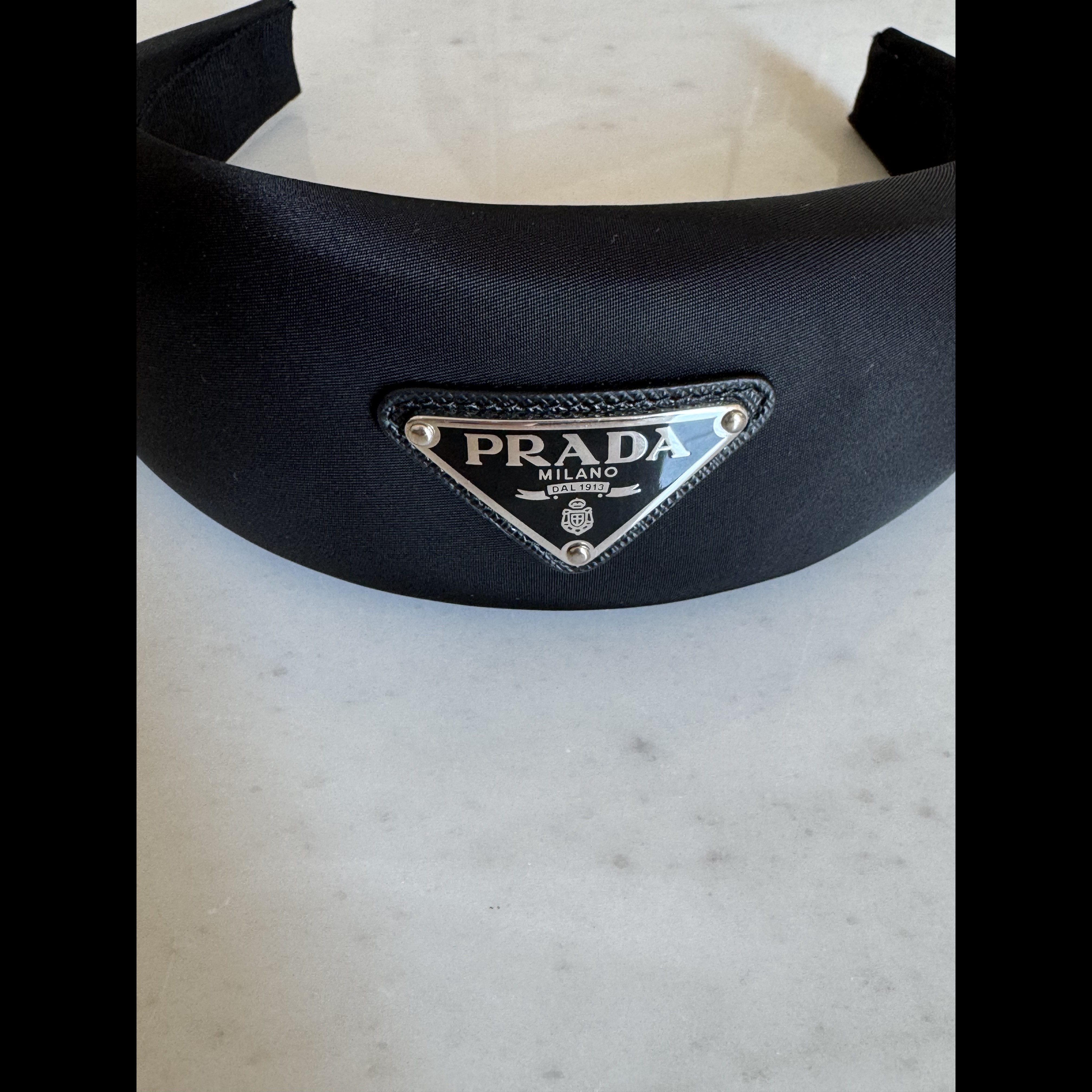 Prada Headband Black Never worn - Back View