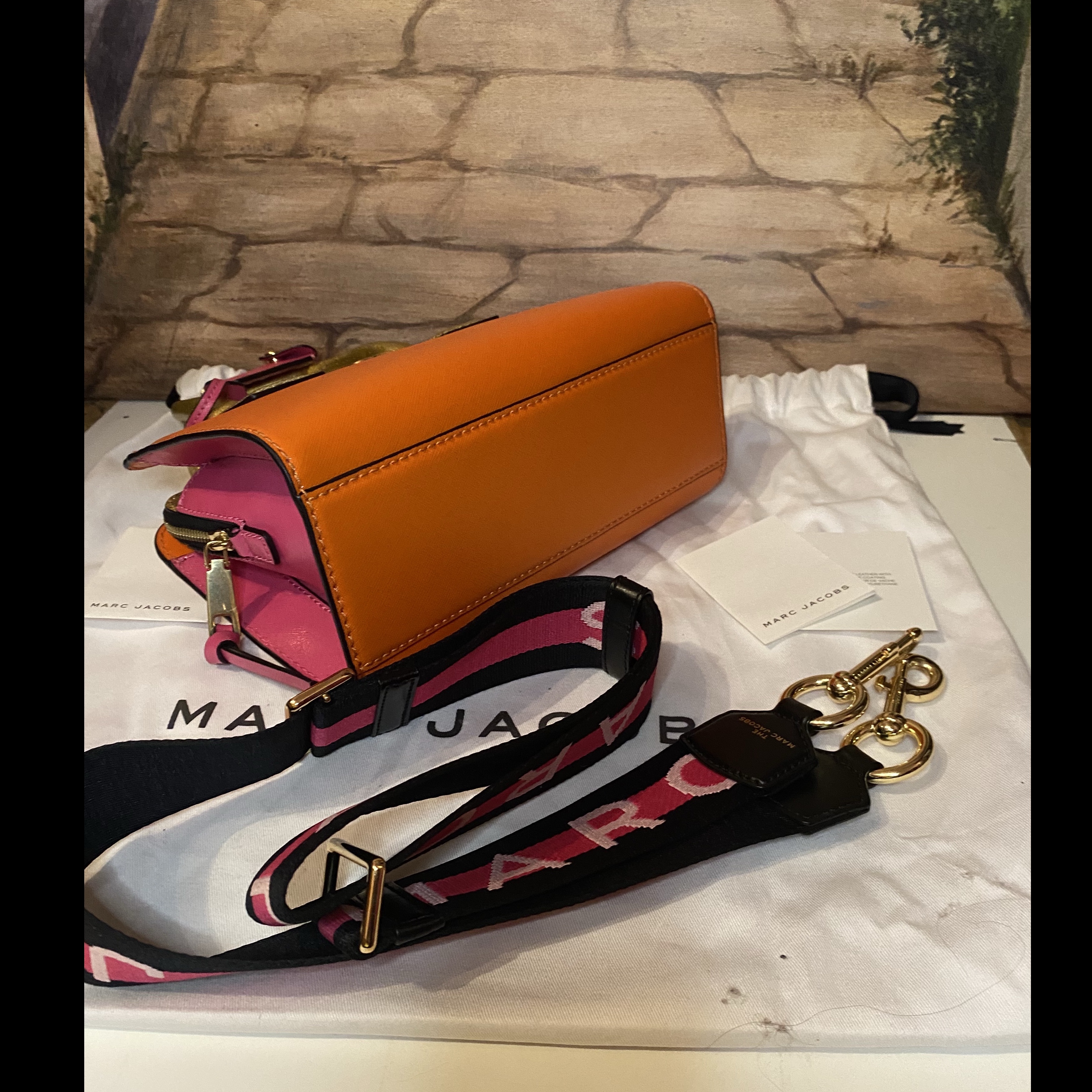 Marc Jacobs Little Big Shot MJ MultiColor Medium Leather