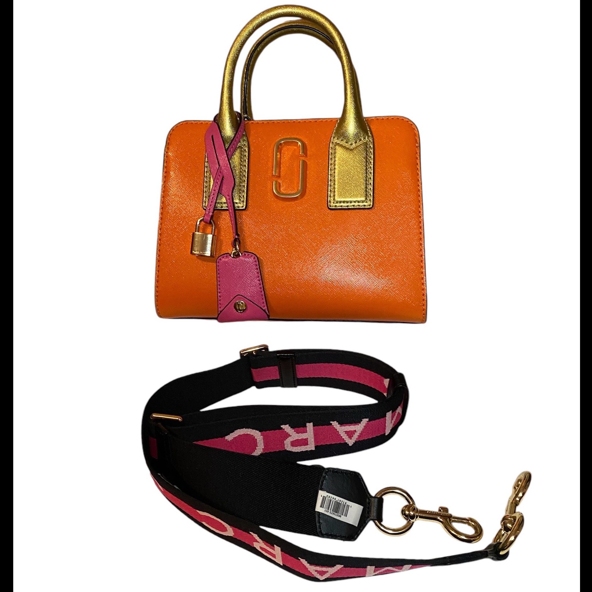 Marc Jacobs Little Big Shot MJ MultiColor Medium Leather