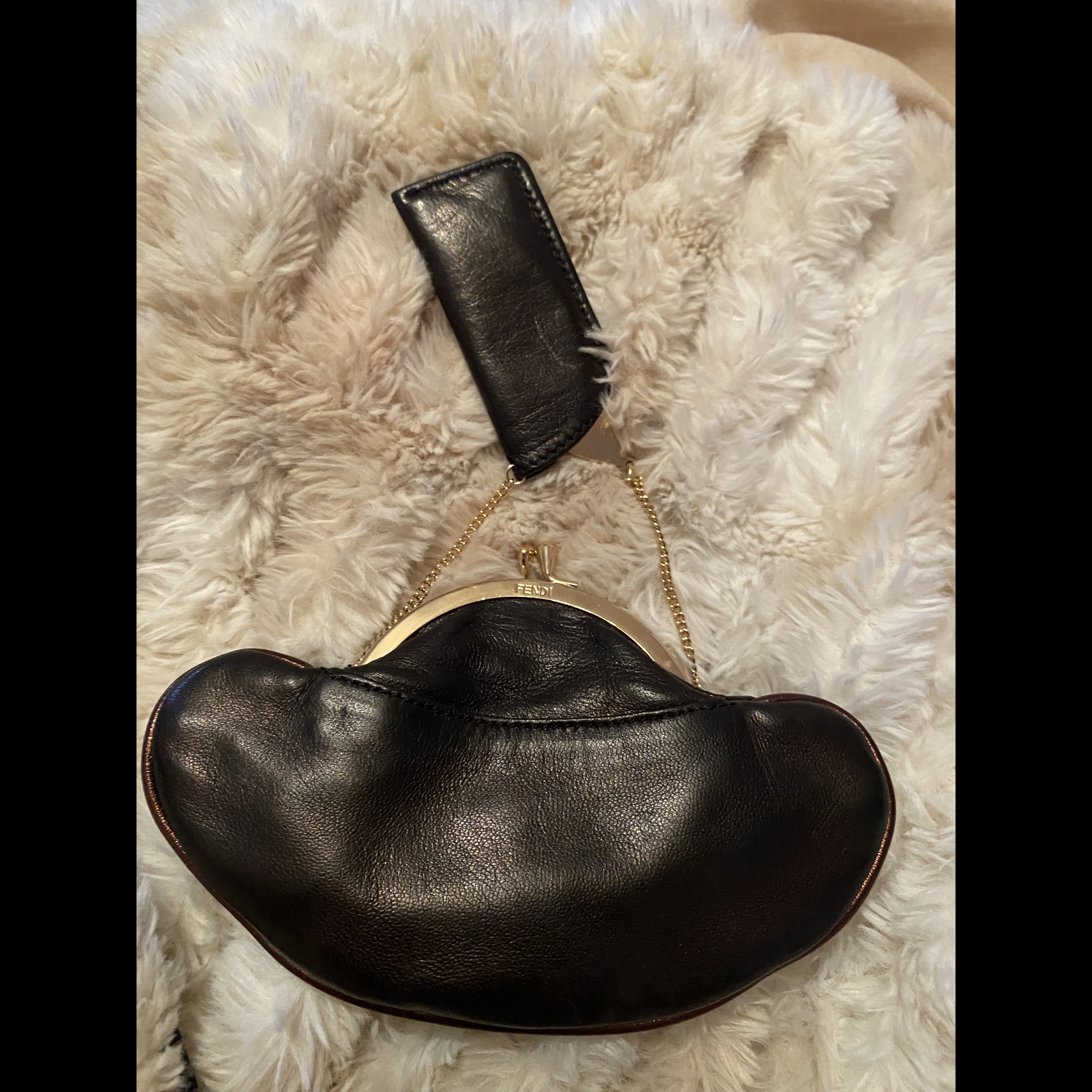 Fendi Vintage Fendi Leather Purse Black Leather Very good condition - Inside View