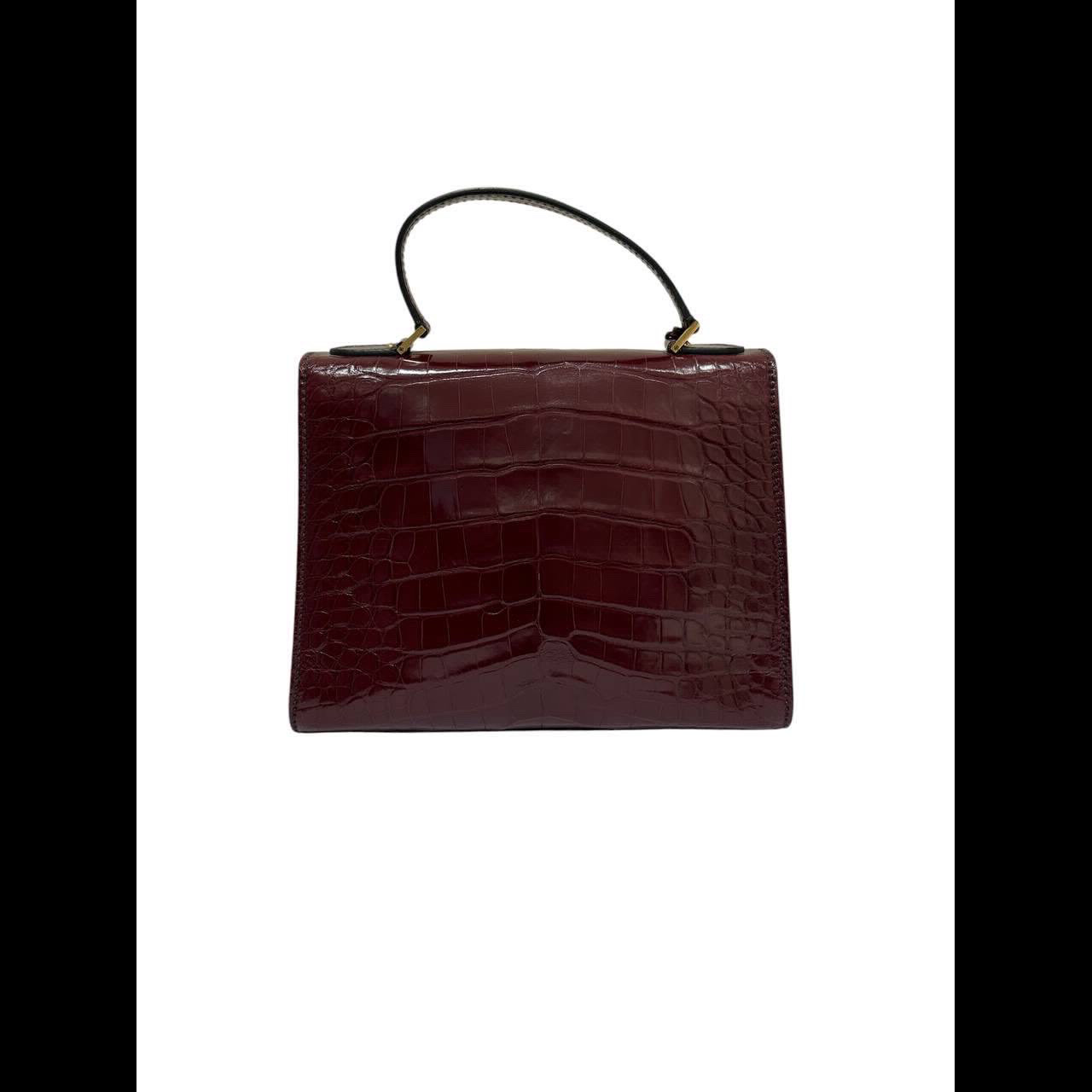 Dior Addict Burgundy Leather Good condition - Back View