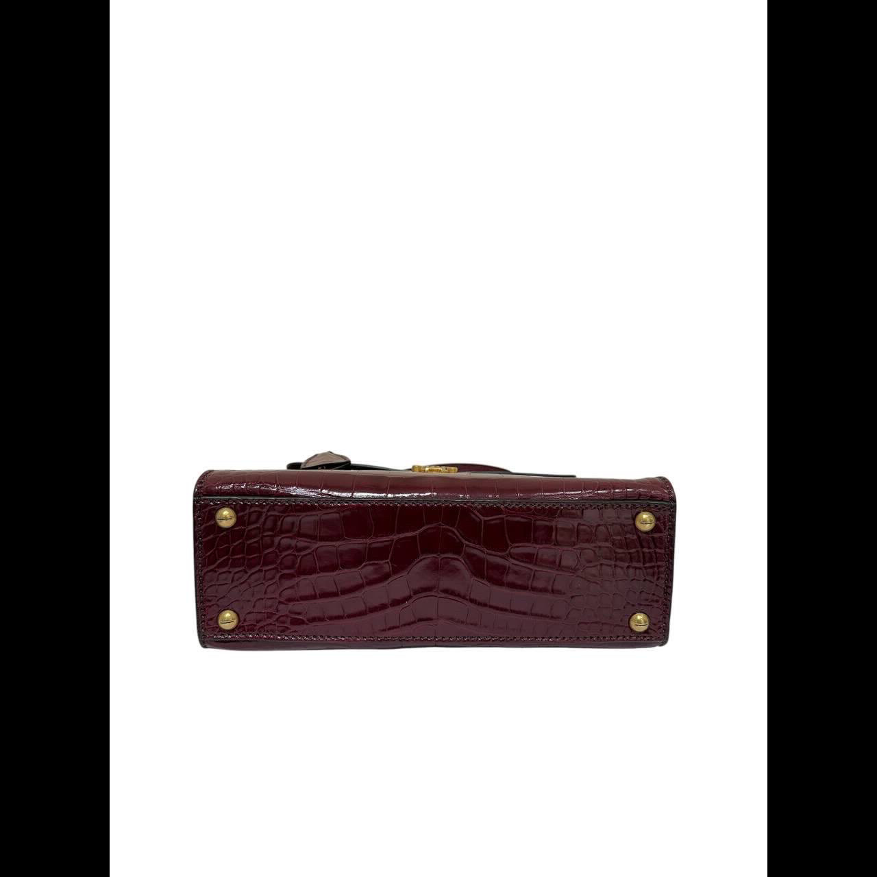 Dior Addict Burgundy Leather Good condition - Inside View