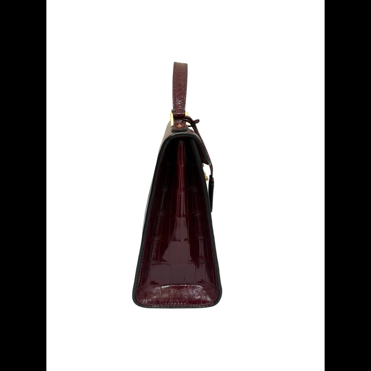 Dior Addict Burgundy Leather Good condition - Model View