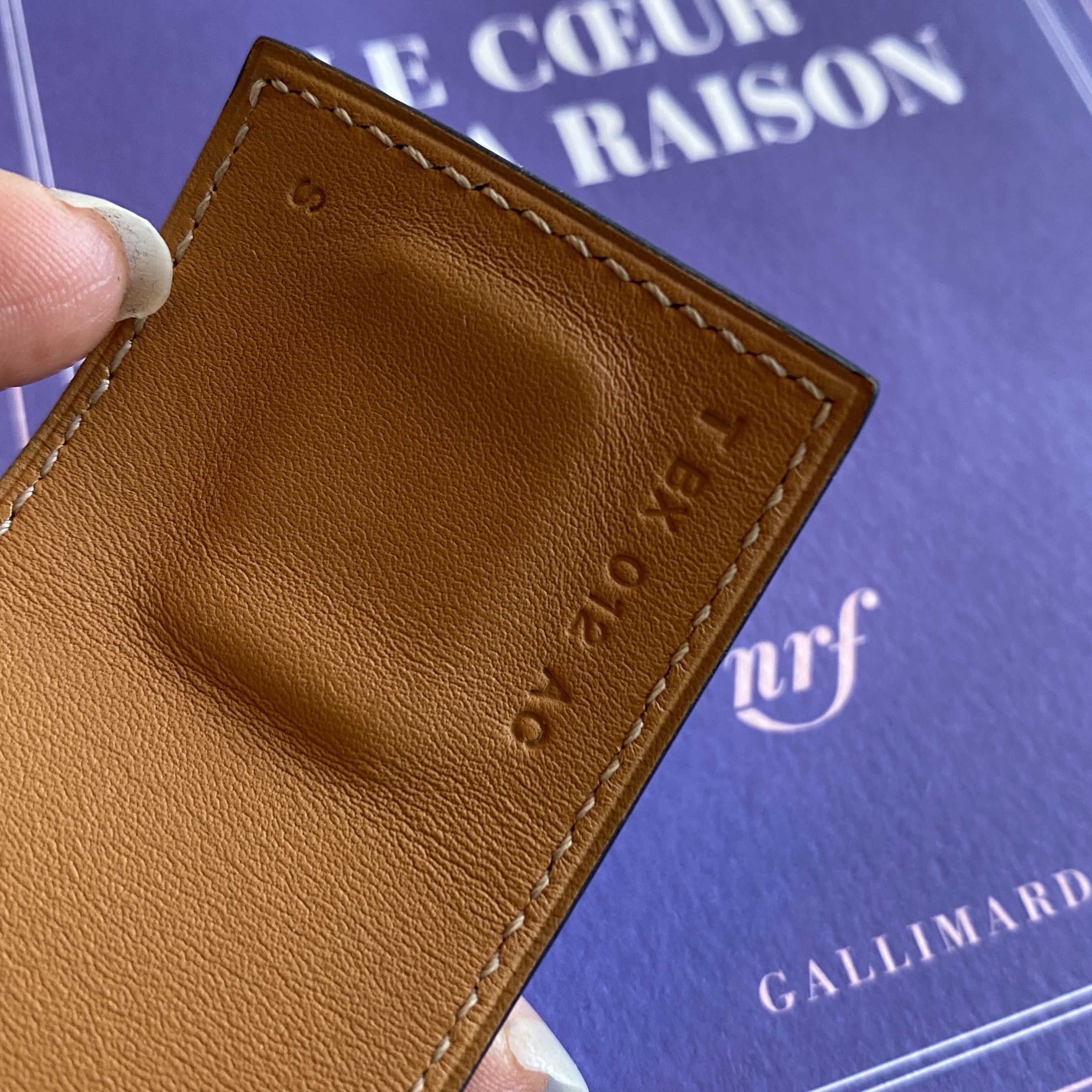 Hermès Creneau Bracelet Black Brass Good condition - Model View