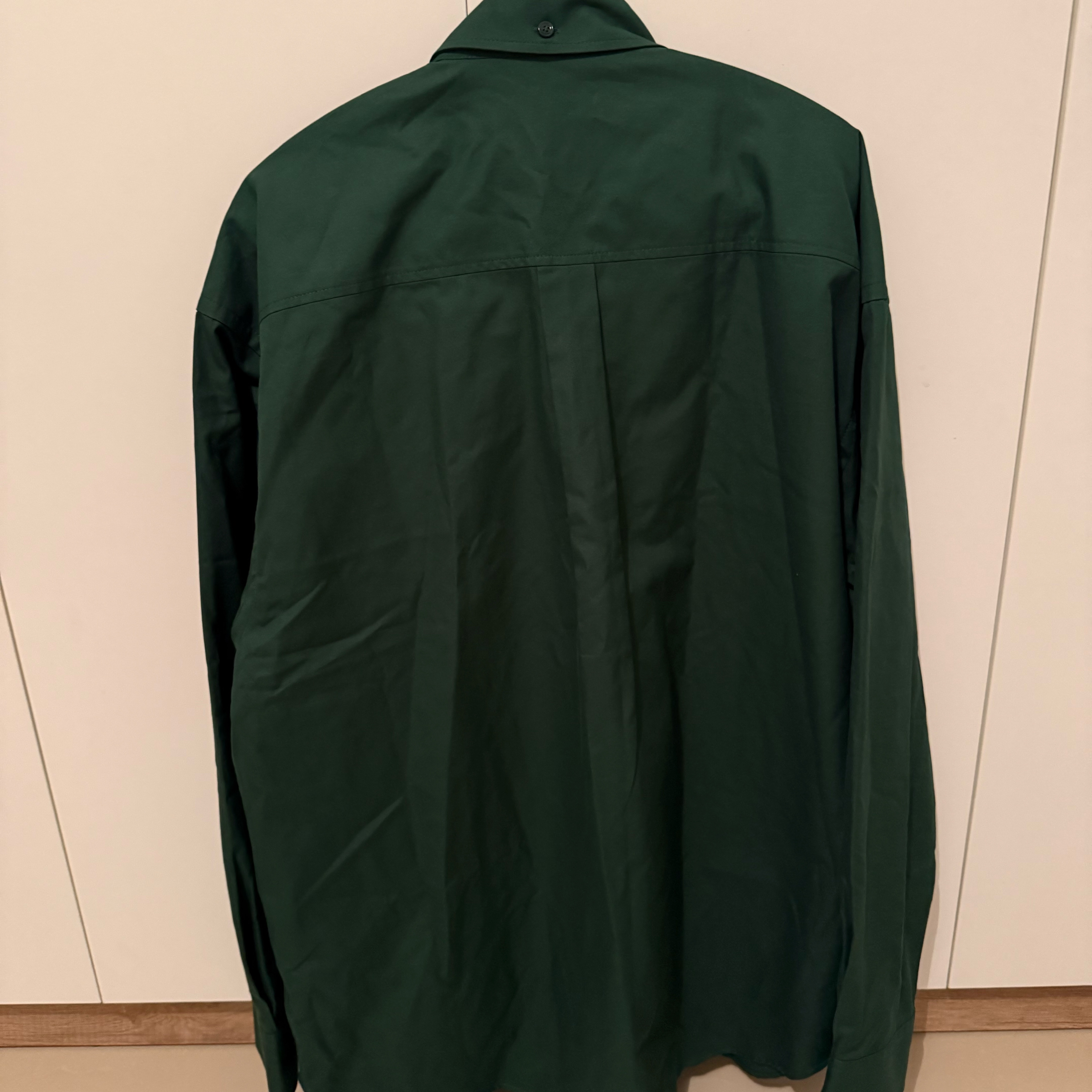 Burberry Shirt Brand New Green Cotton Never worn, with tag - Back View