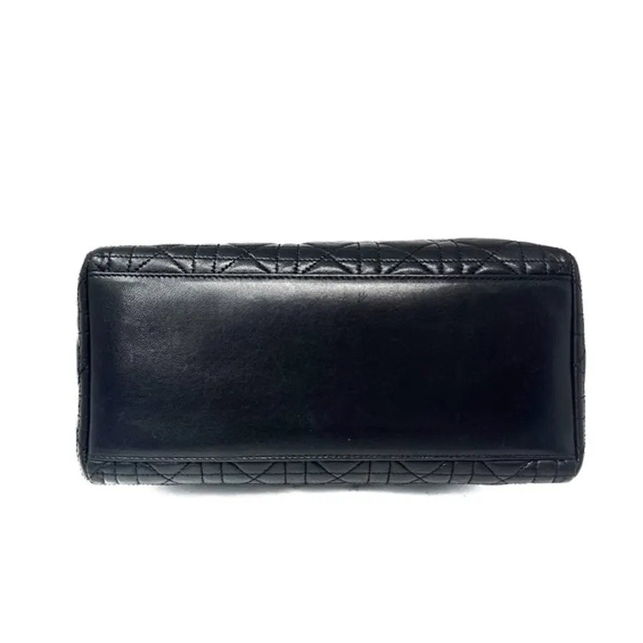 Dior Lady Dior Black Leather Black Leather Good - Inside View