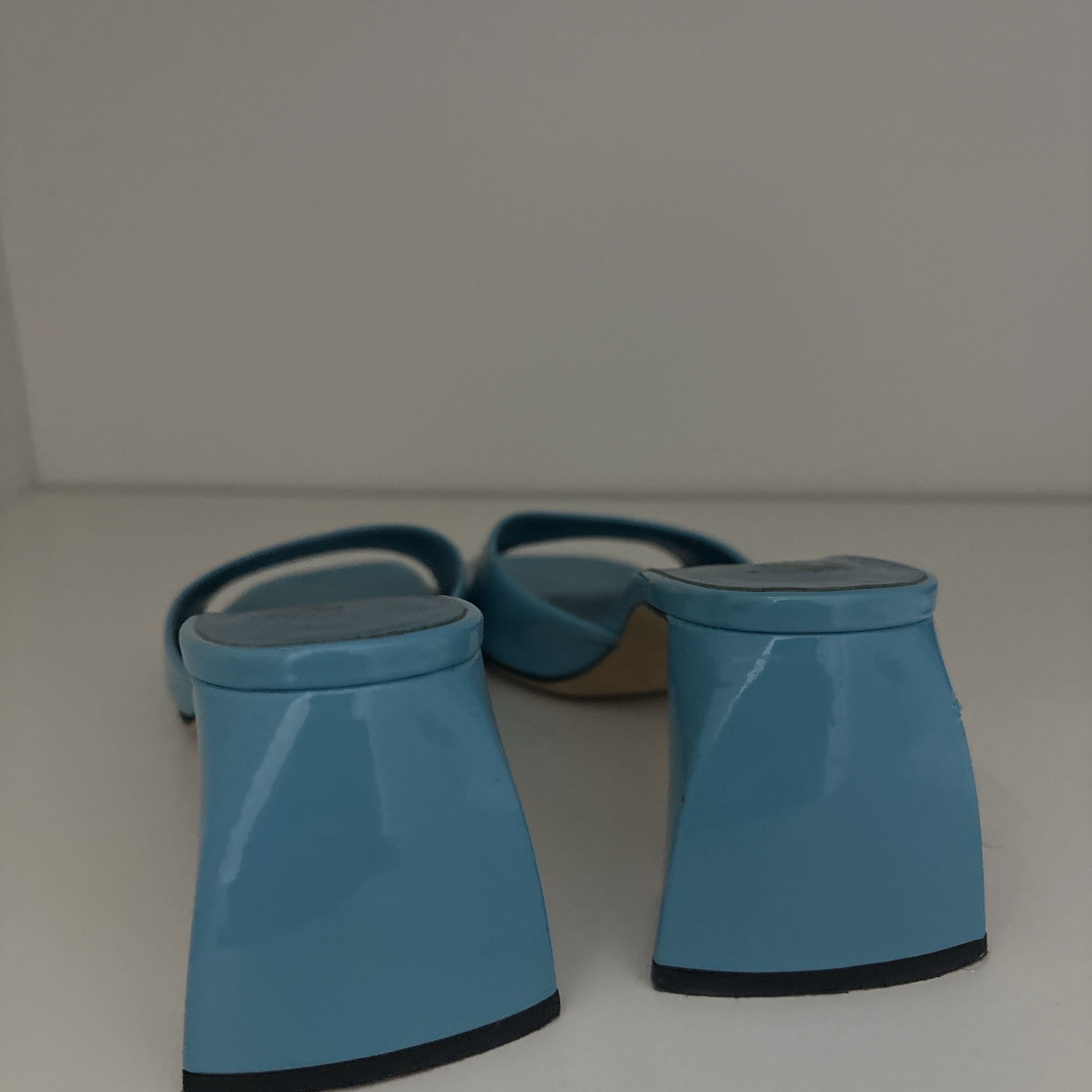 By Far Romy Aqua patent Leather Other Leather Very good condition - Back View