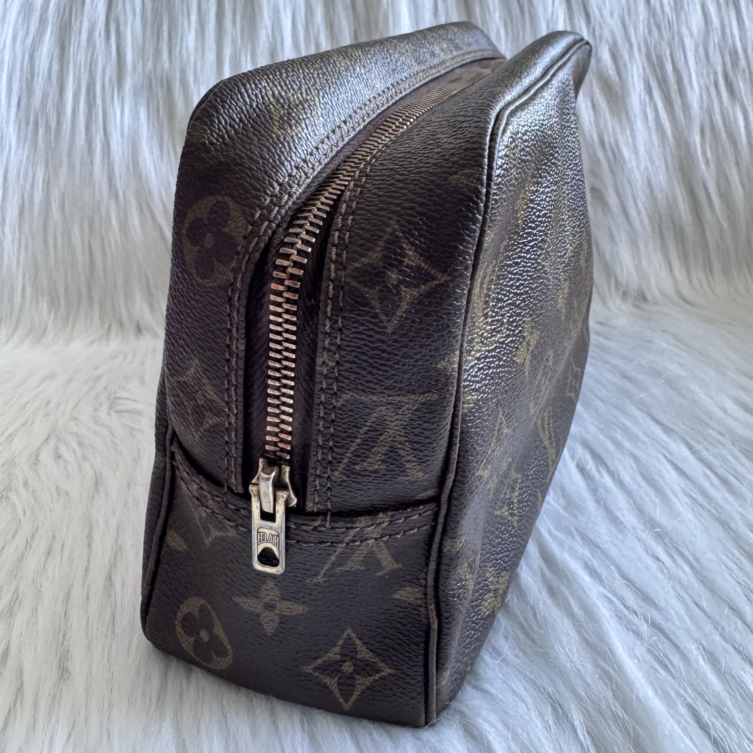 Louis Vuitton Monogram Trousse Toilet 28 Brown Canvas Very good condition - Box View